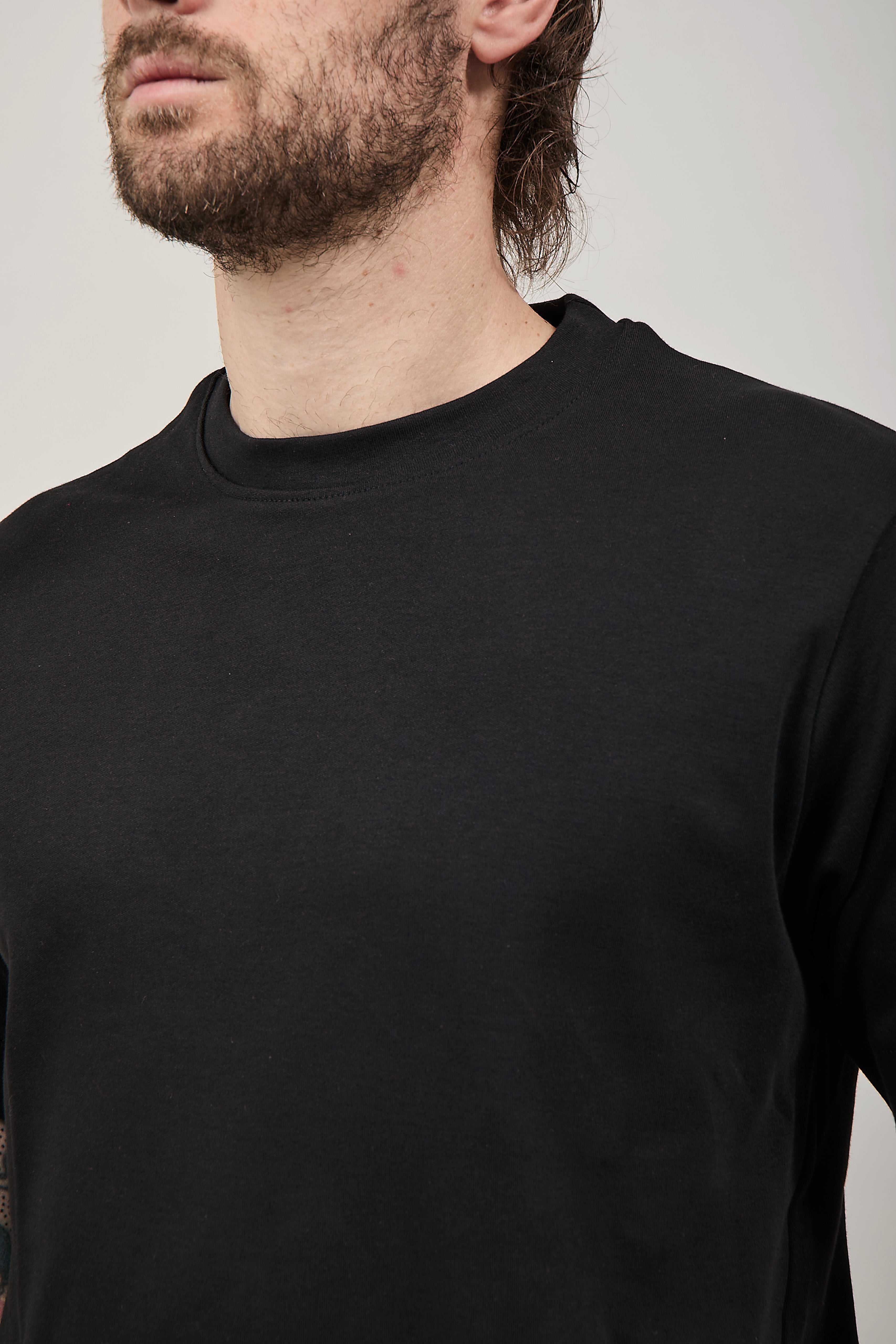 T-shirt Berna Interlock Nera