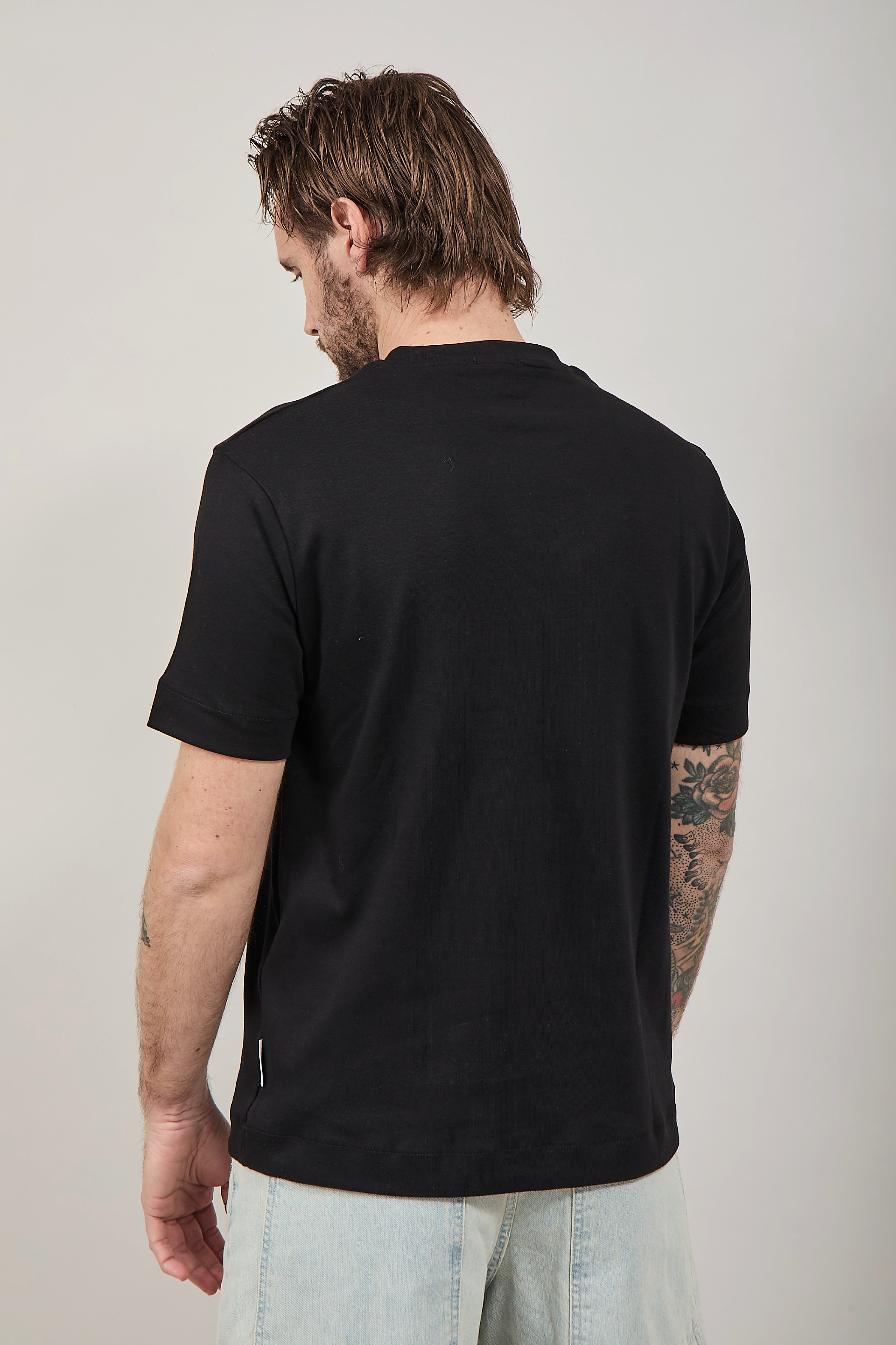 T-shirt Berna Interlock Nera