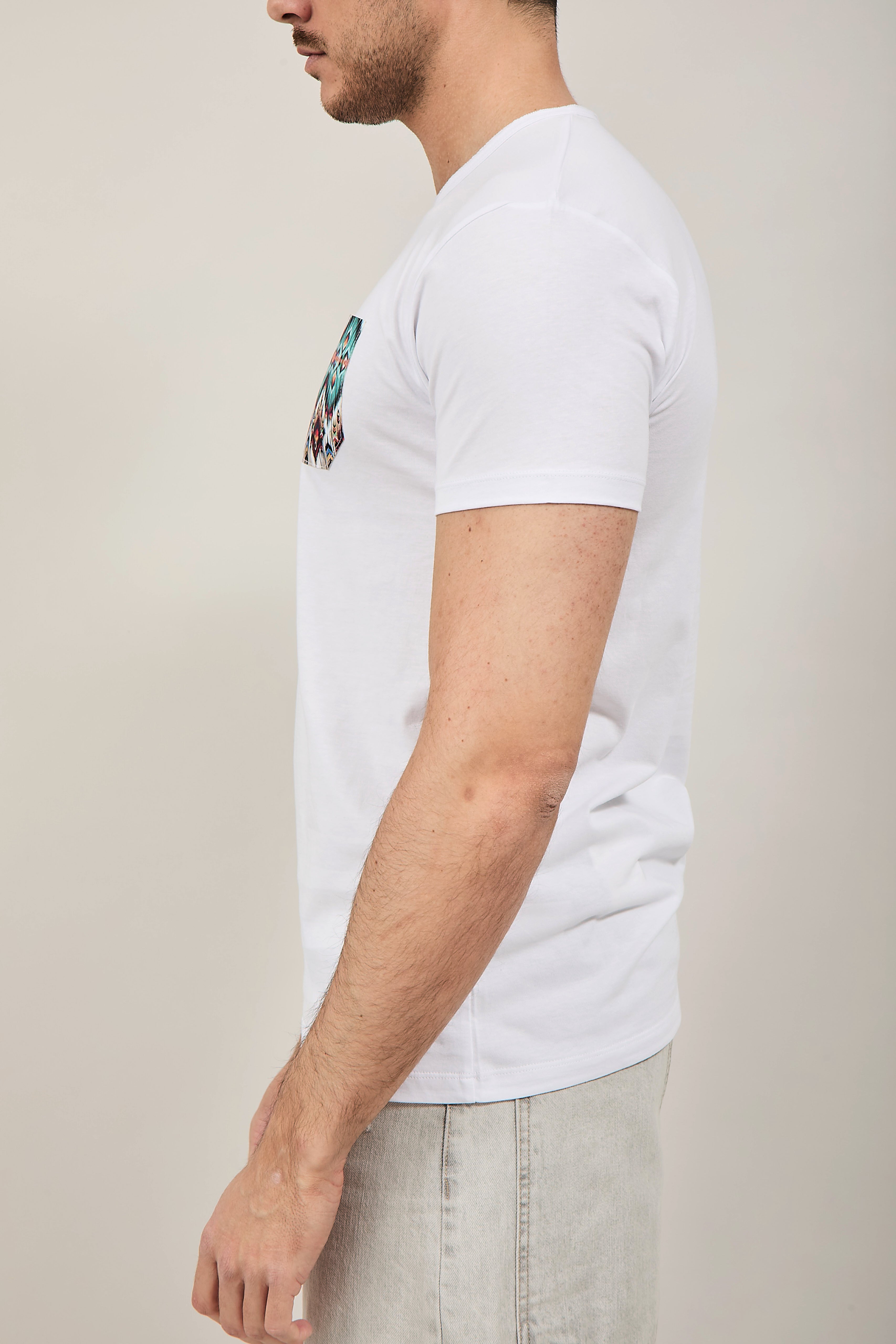 T-shirt V2 Taschino Bianca B2