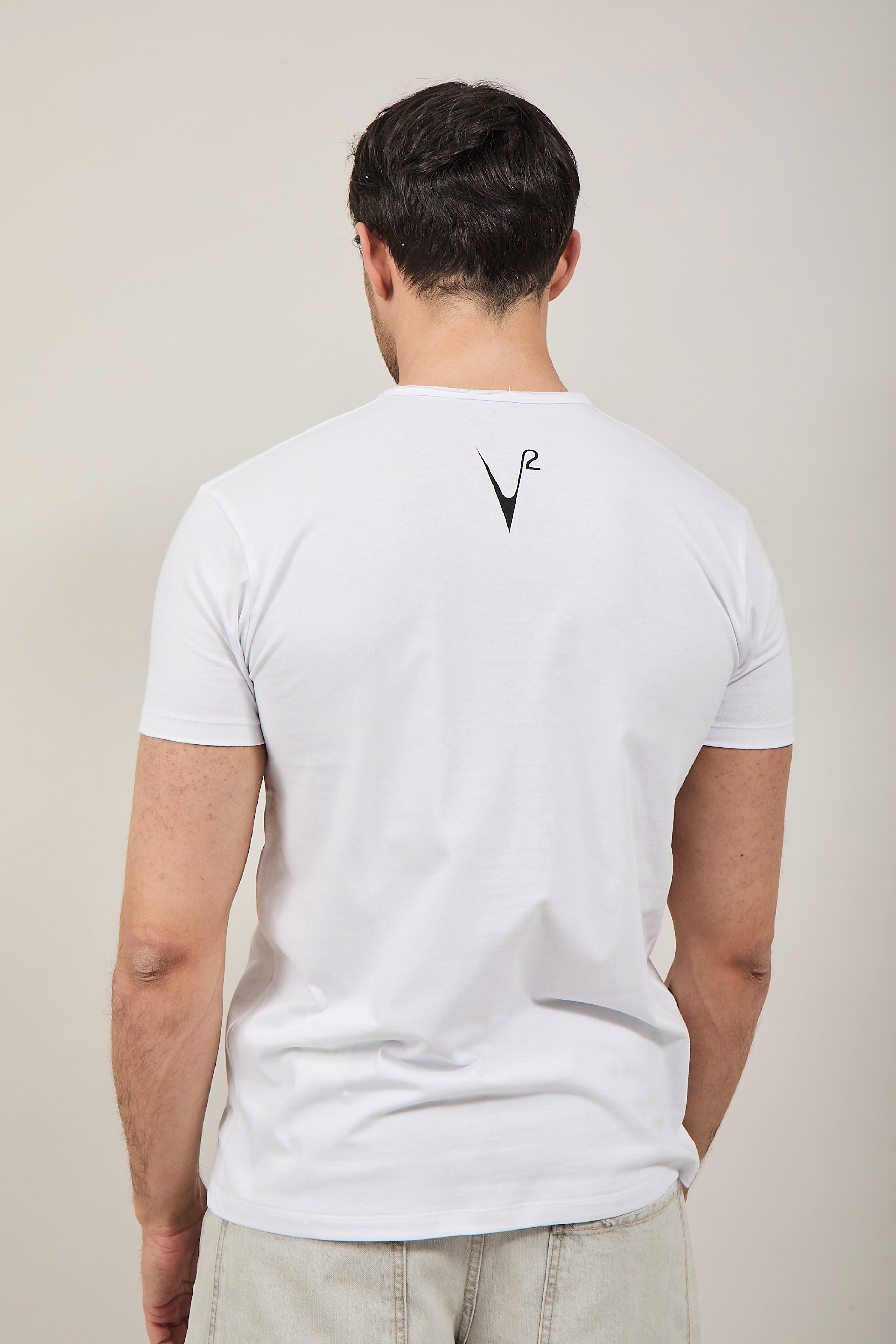 T-shirt V2 Taschino Bianca B5