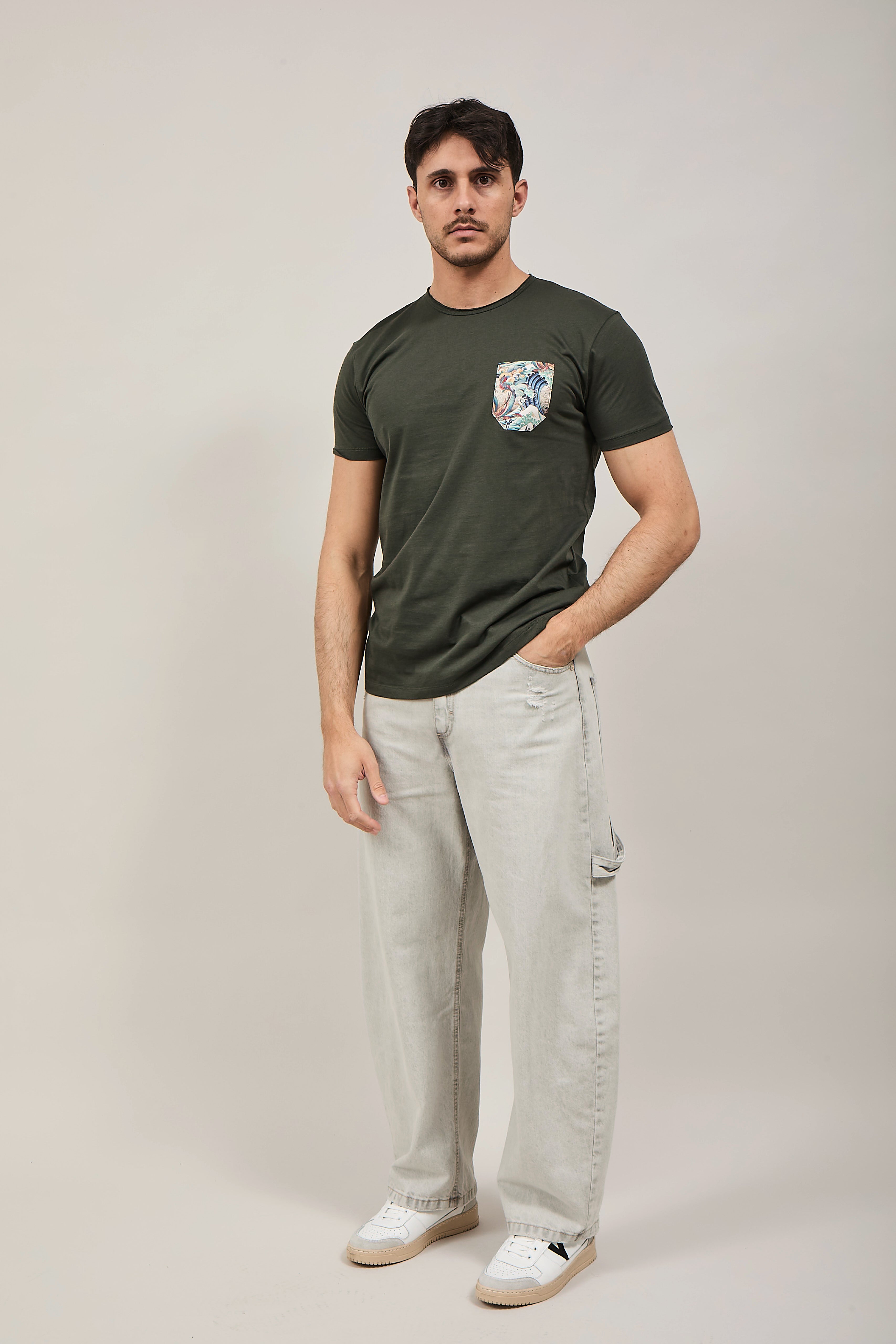 T-shirt V2 Taschino Militare V3