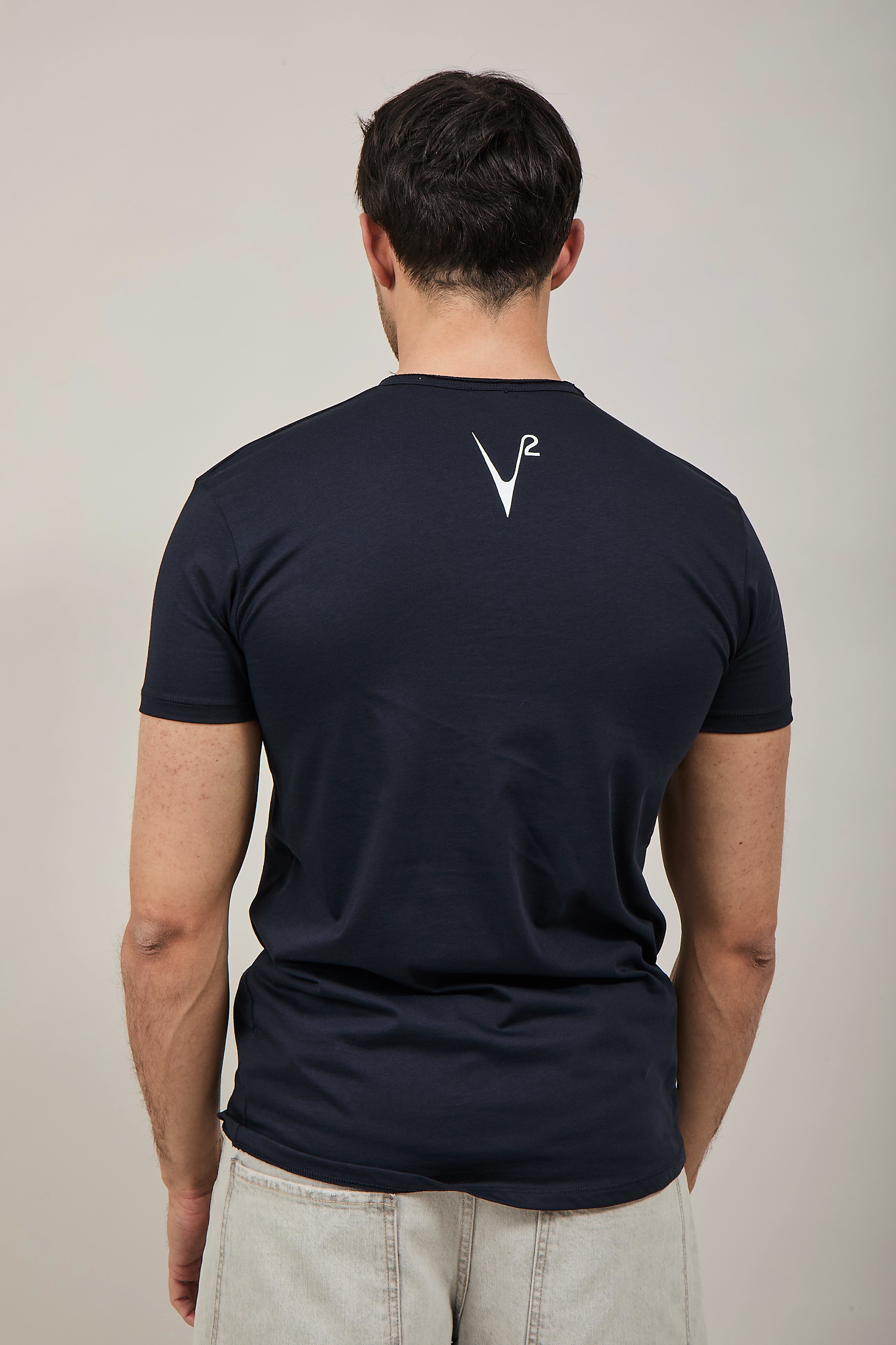 T-shirt V2 Taschino Blu BL8