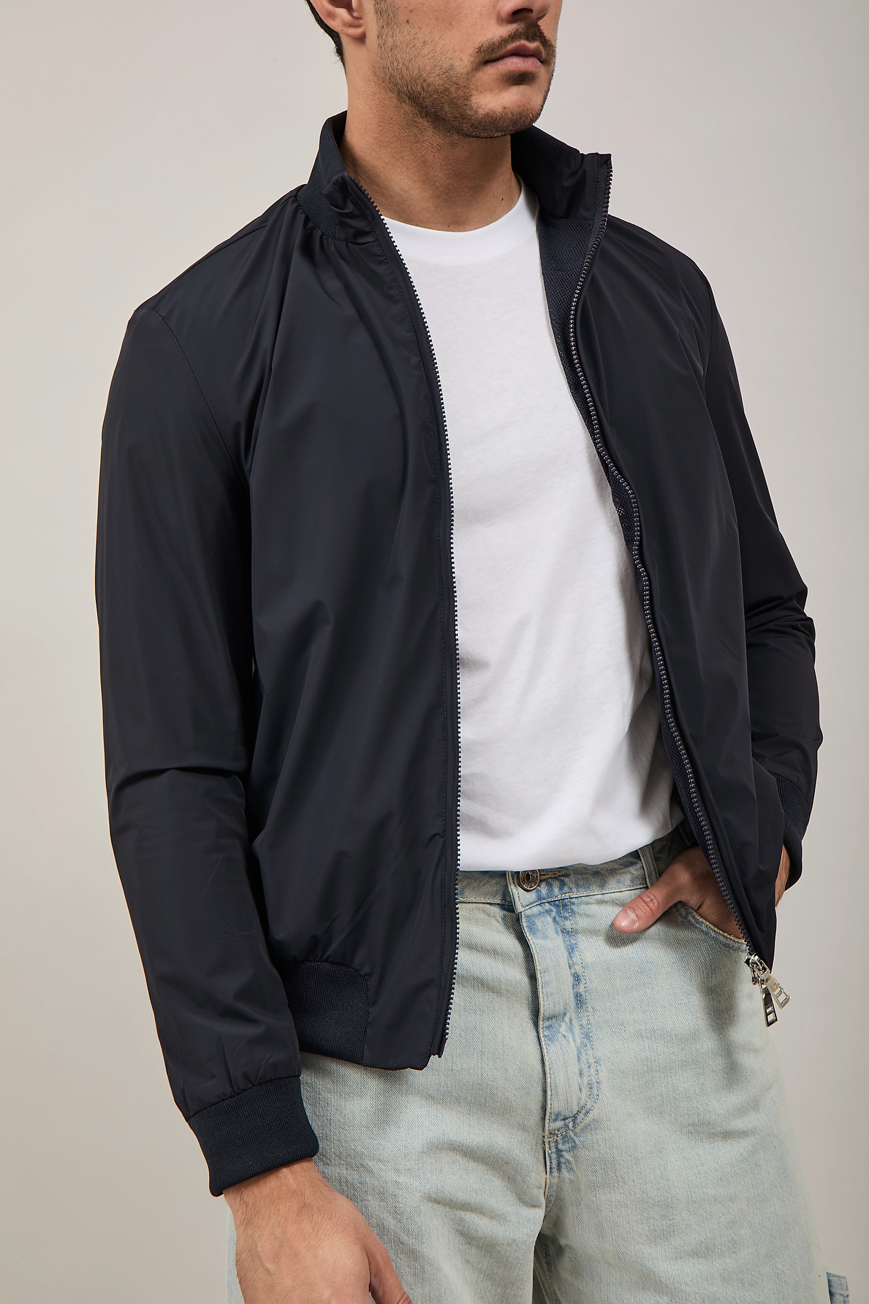 Giubbino Over-d Blu J21
