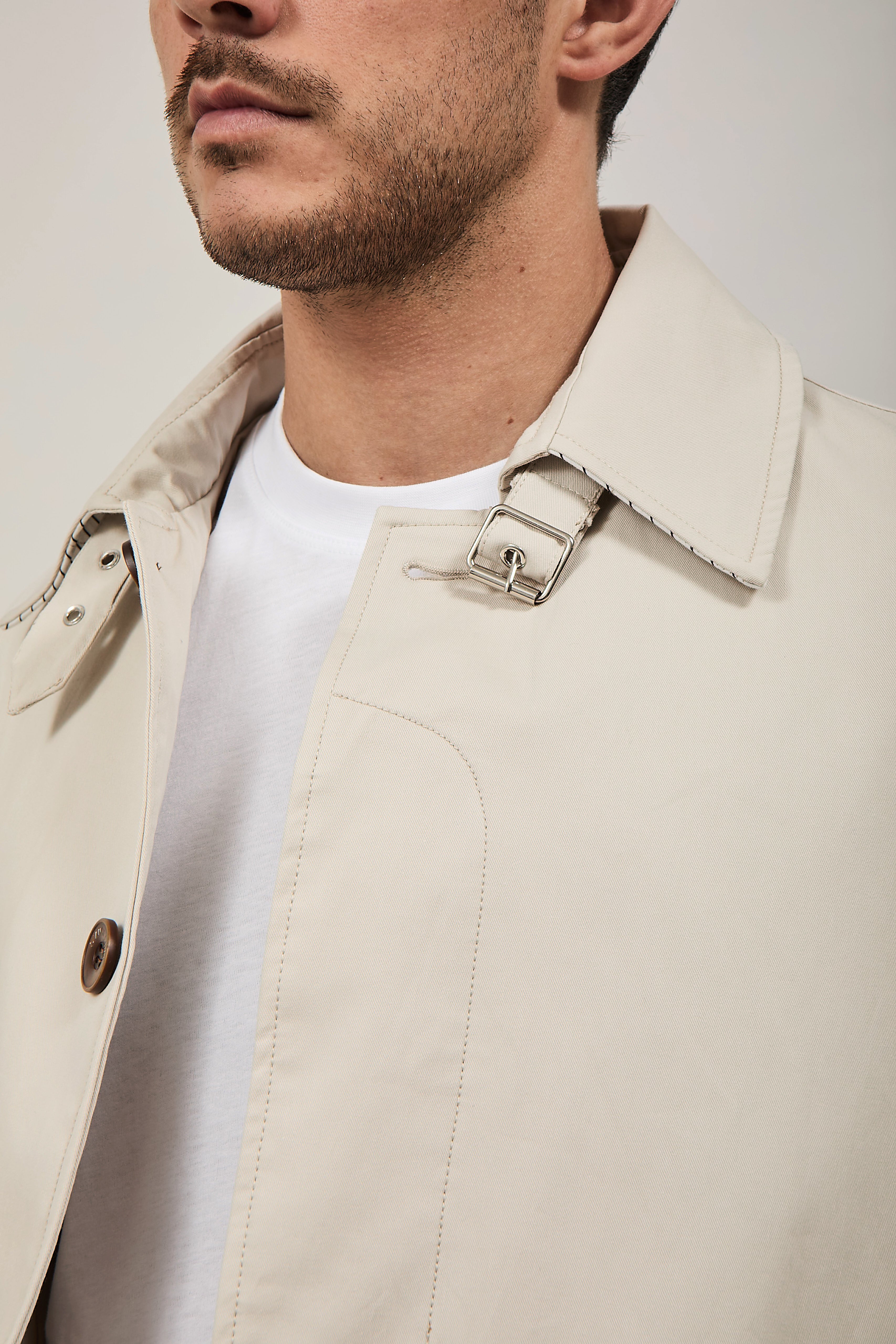 Trench Gianni Lupo Avorio 9806