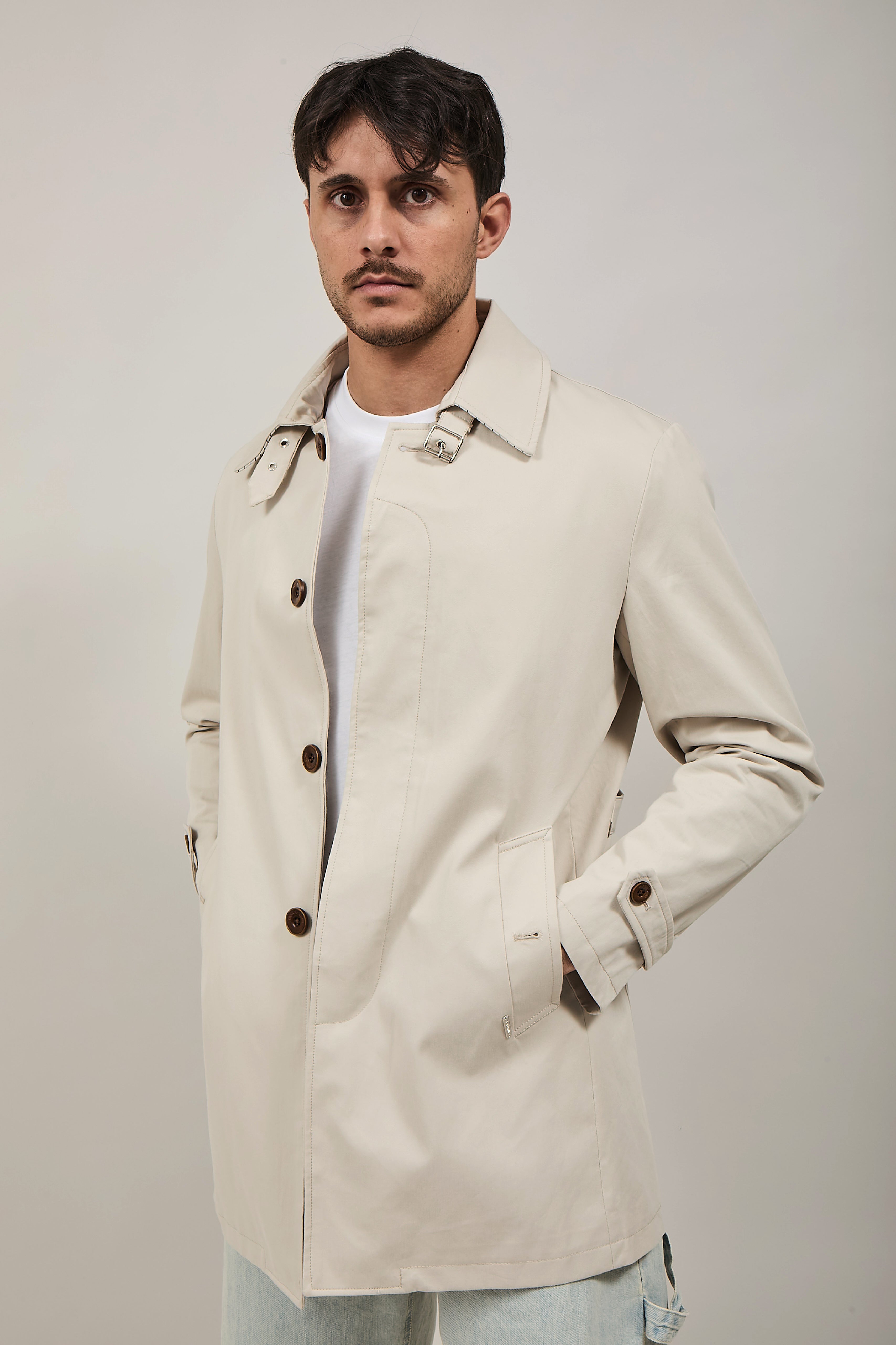 Trench Gianni Lupo Avorio 9806