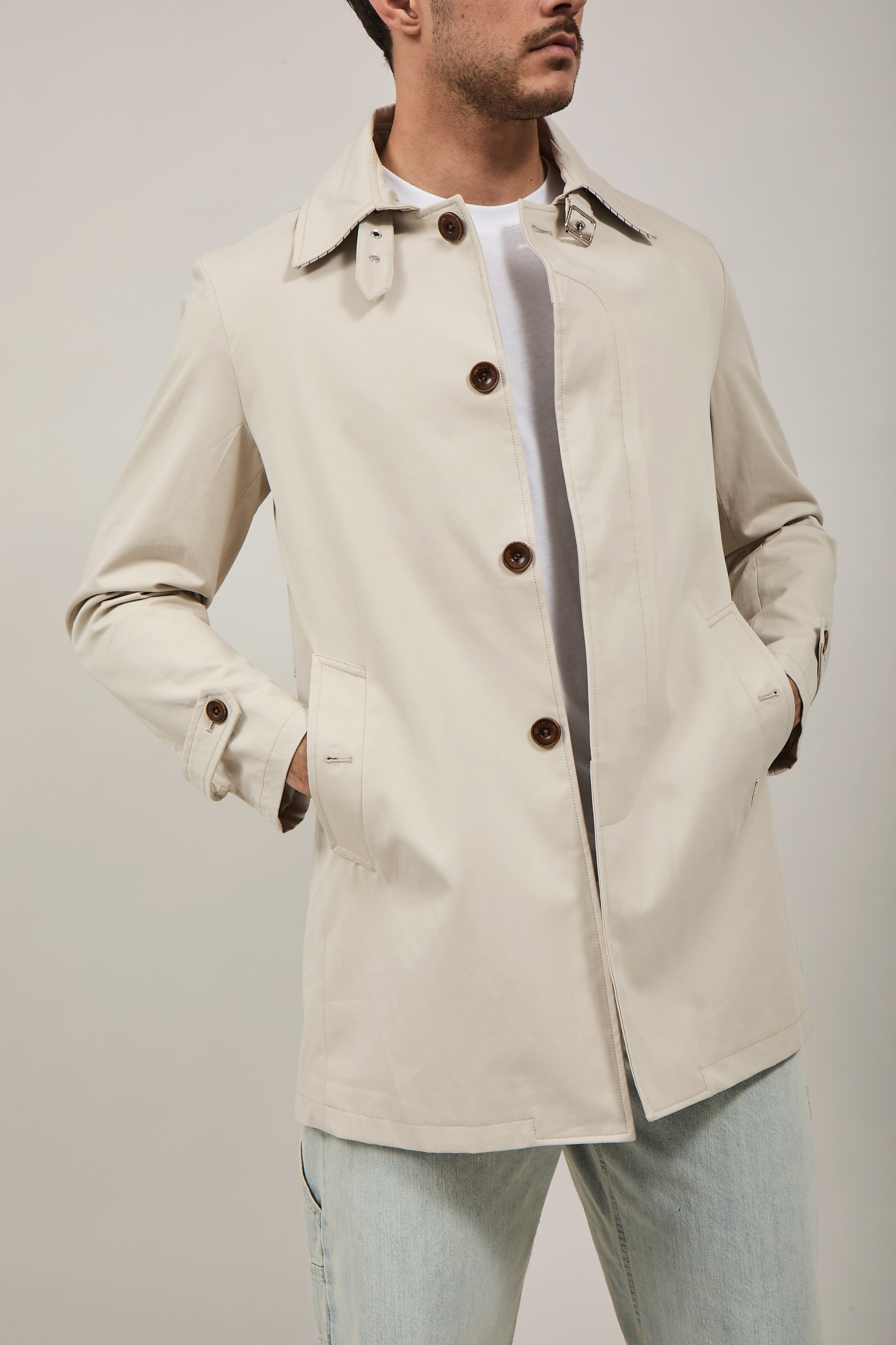 Trench Gianni Lupo Avorio 9806