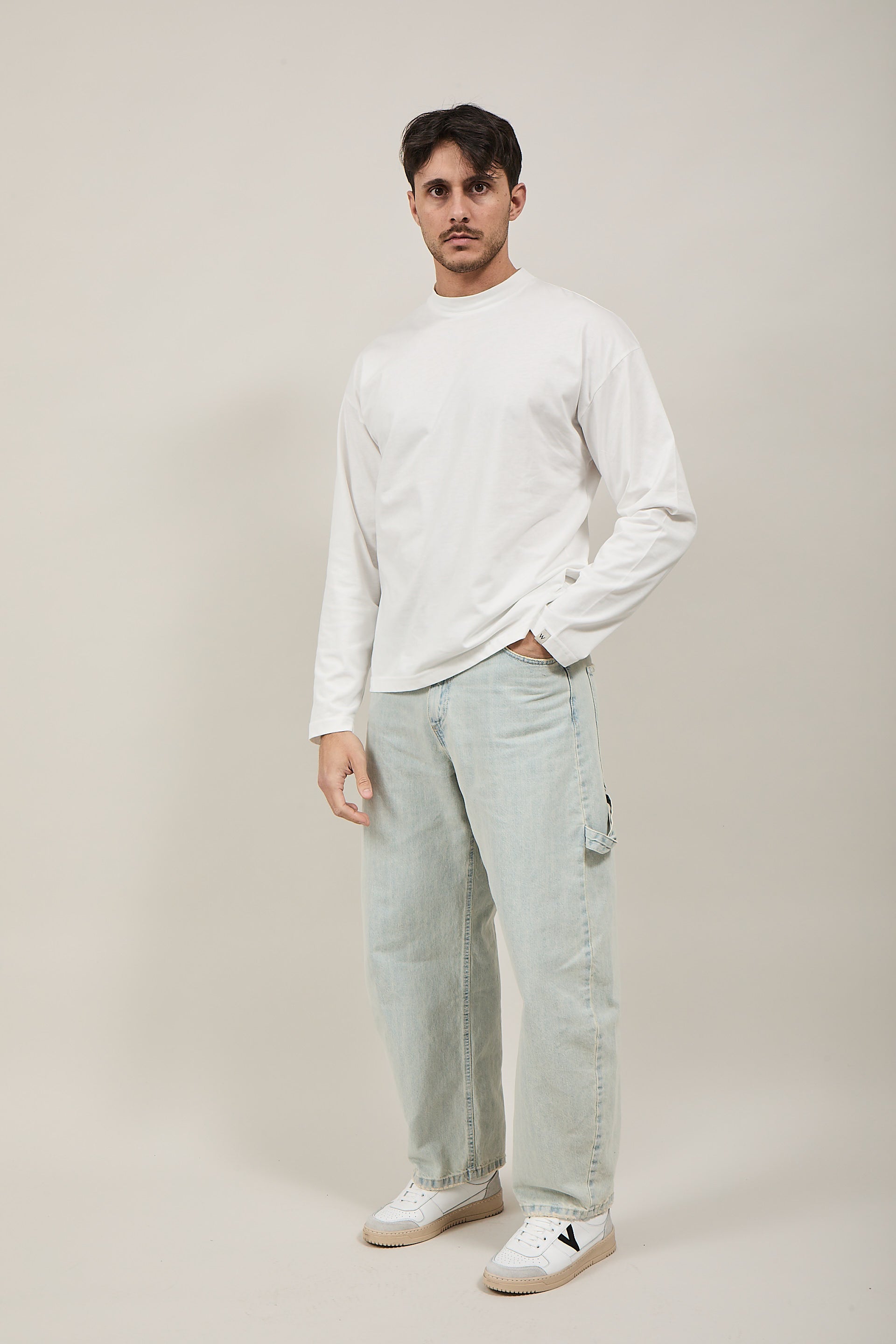 T-shirt Why Not Brand Sleeve Panna