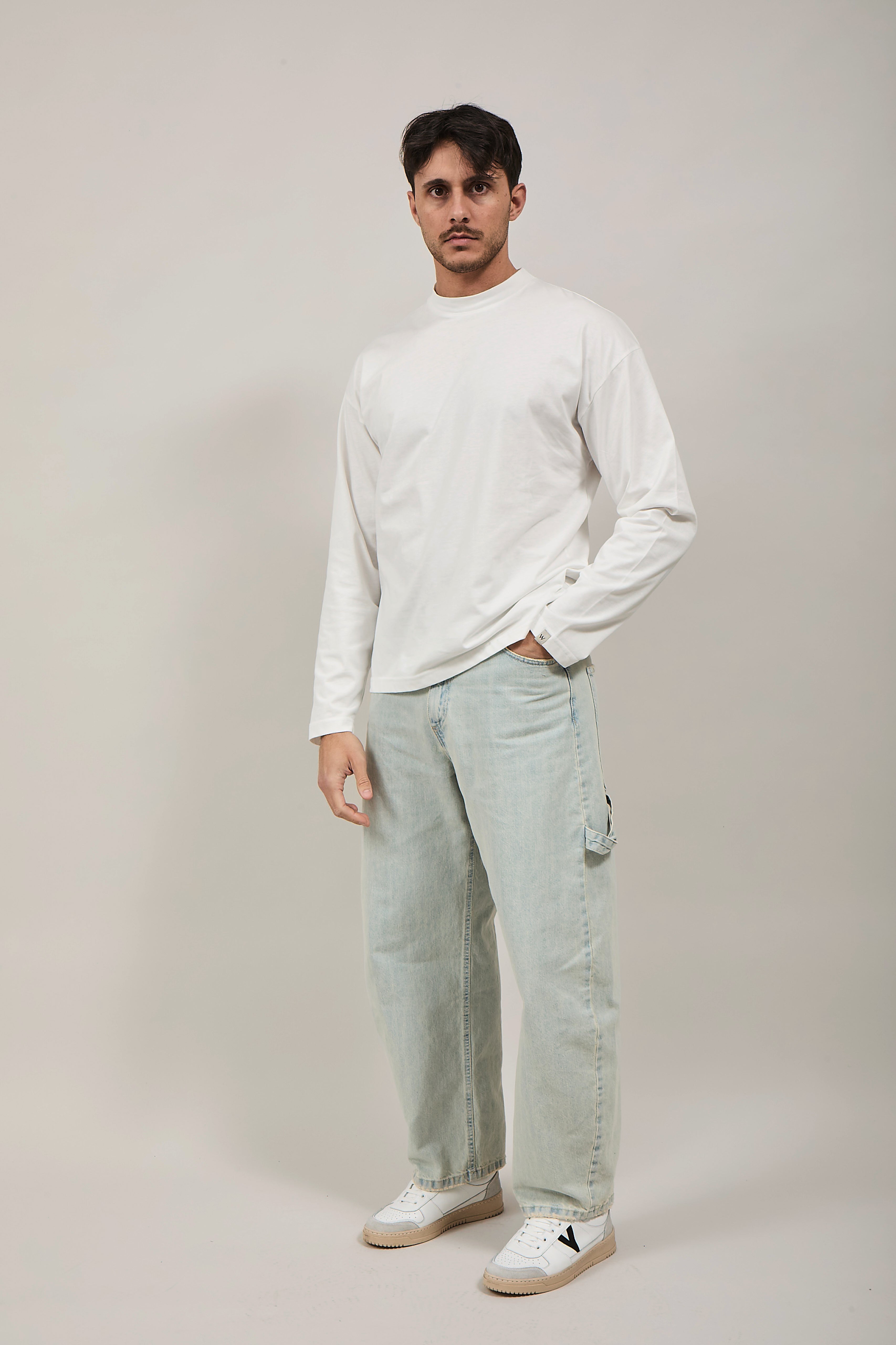 T-shirt Why Not Brand Sleeve Panna