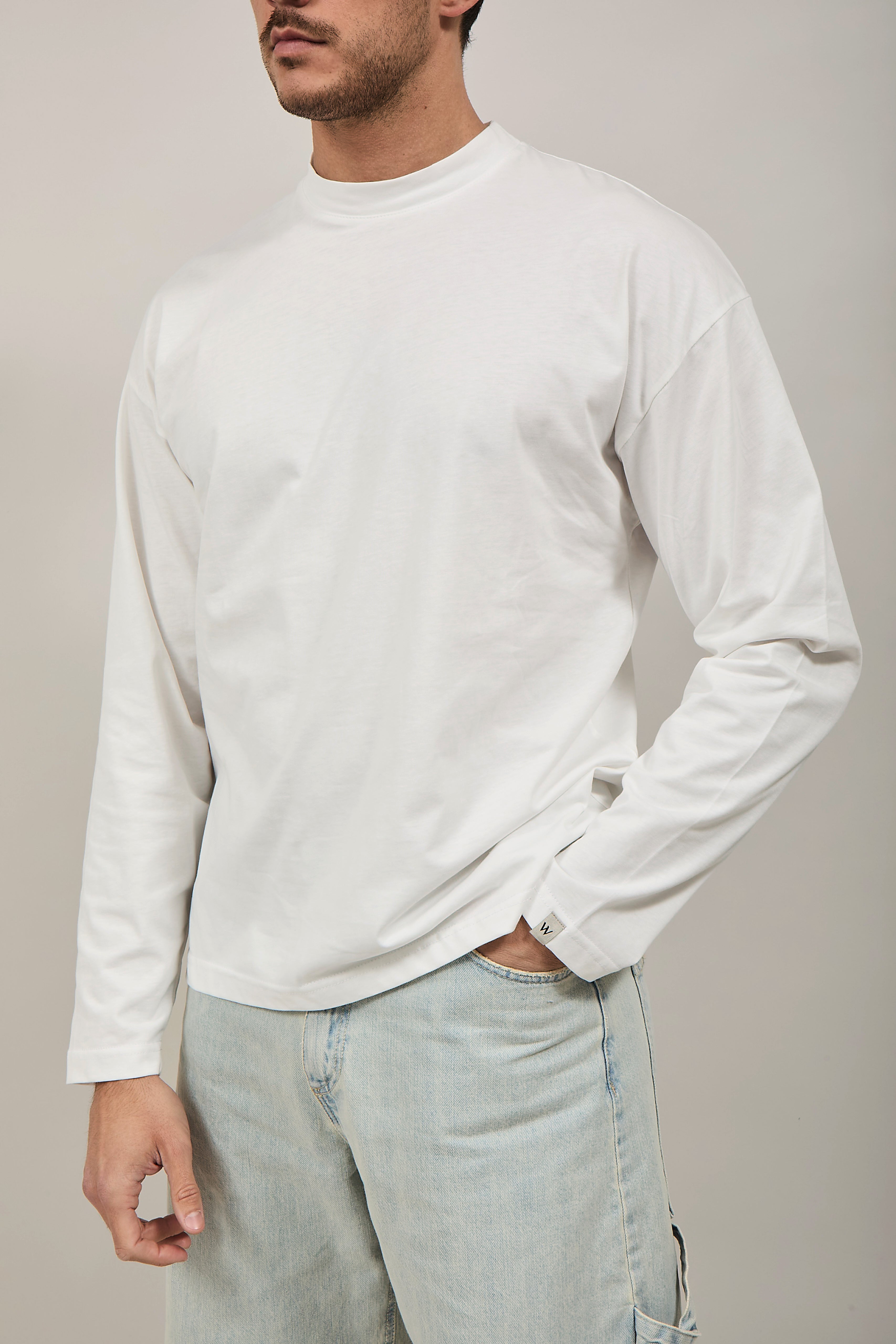 T-shirt Why Not Brand Sleeve Panna