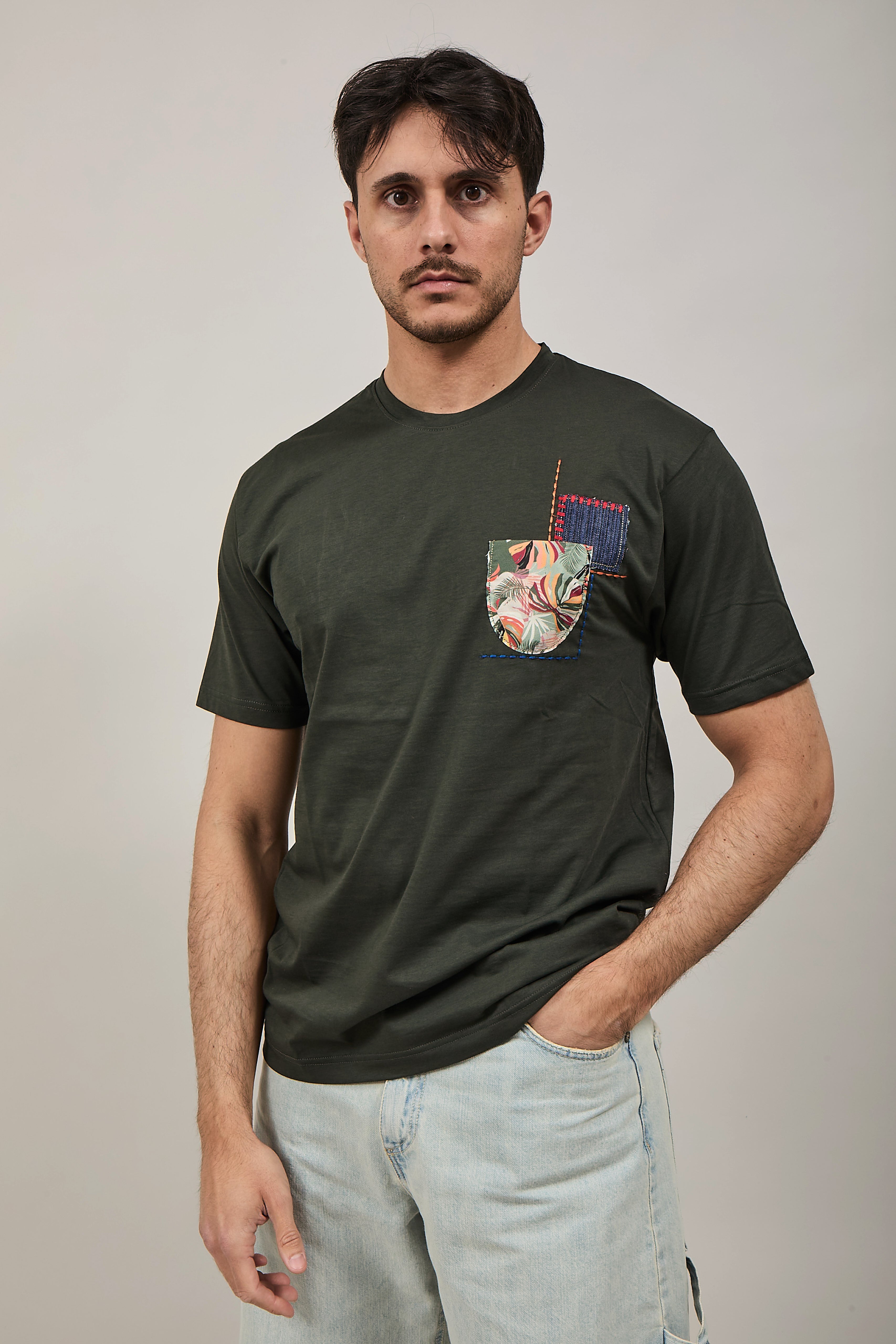 T-shirt V2 Premium Militare