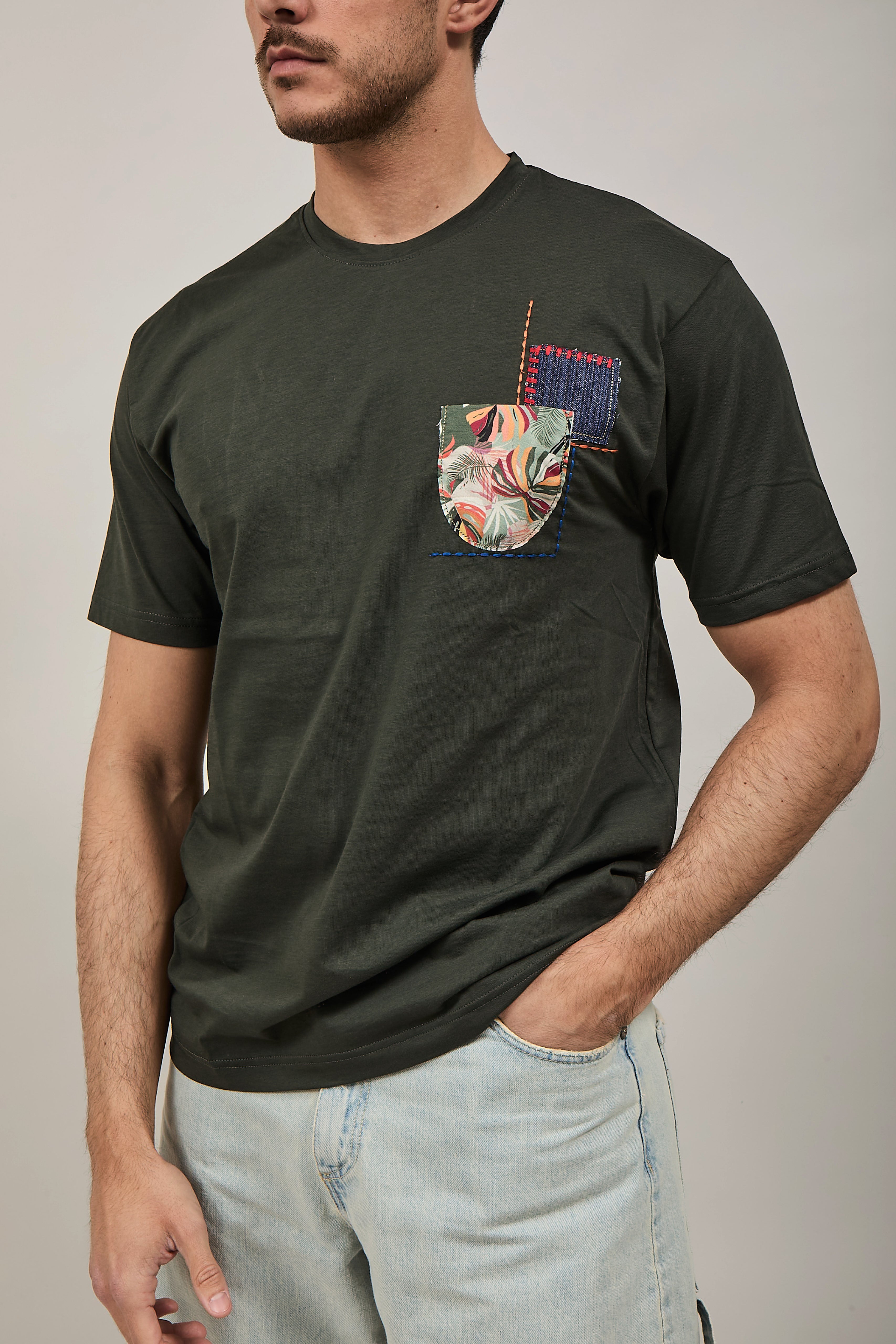 T-shirt V2 Premium Militare