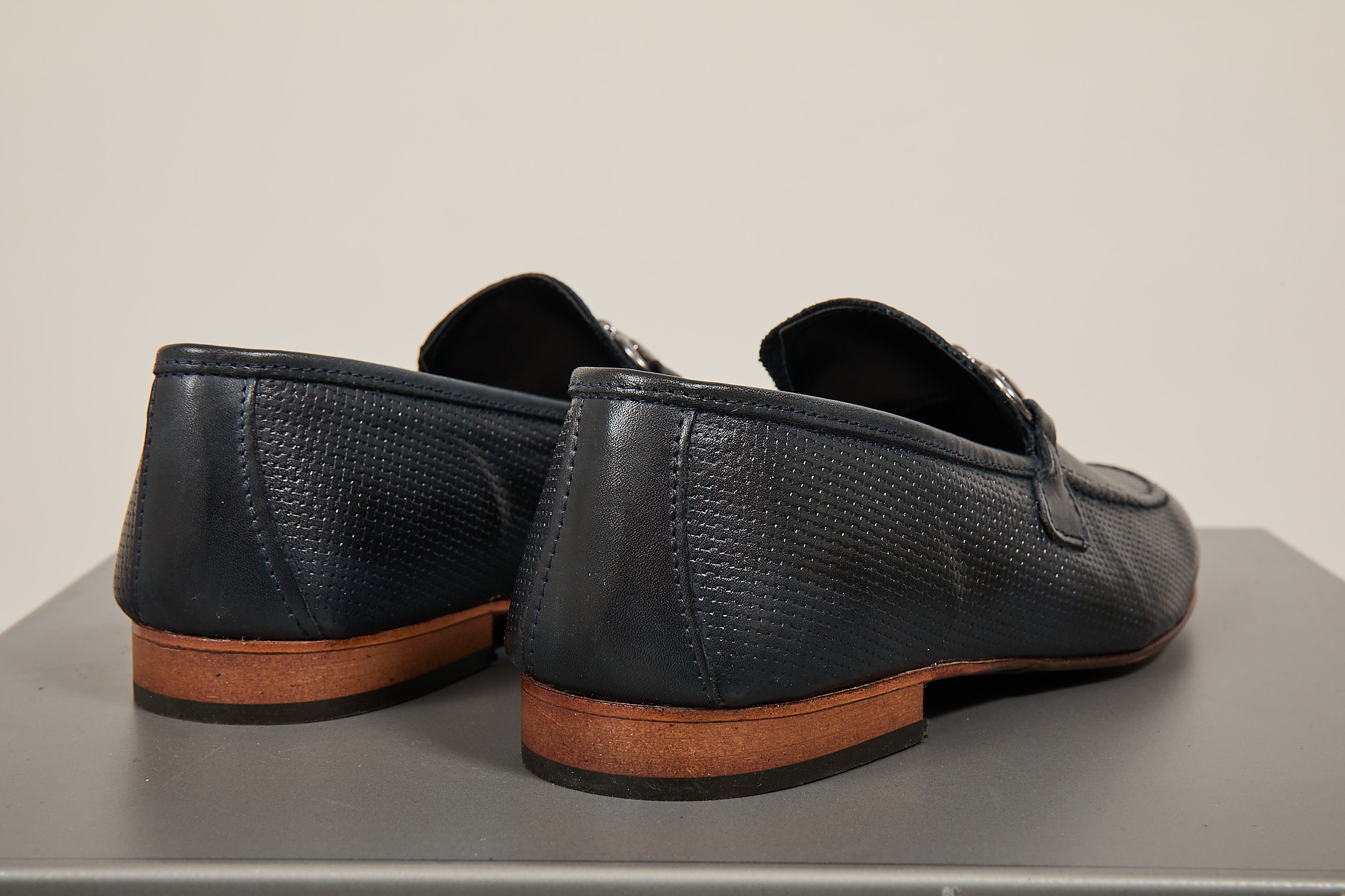 Mocassino Over-d Morsetto Blu E08