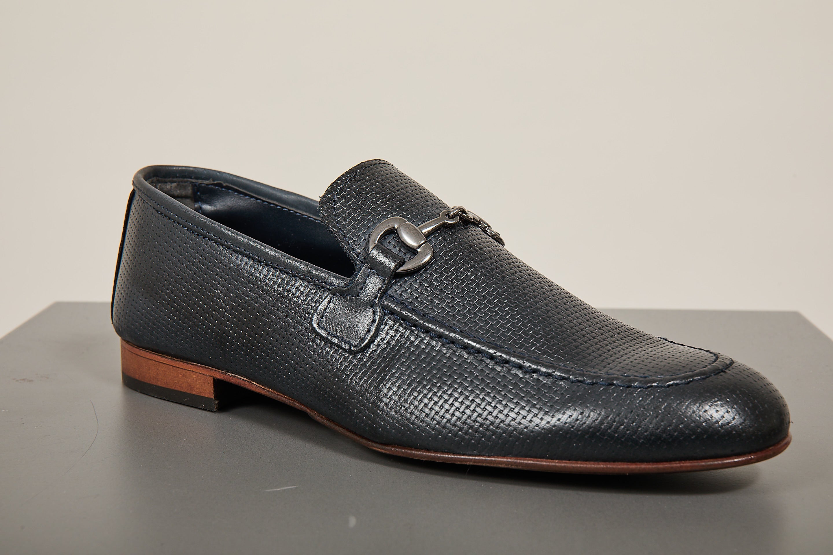 Mocassino Over-d Morsetto Blu E08