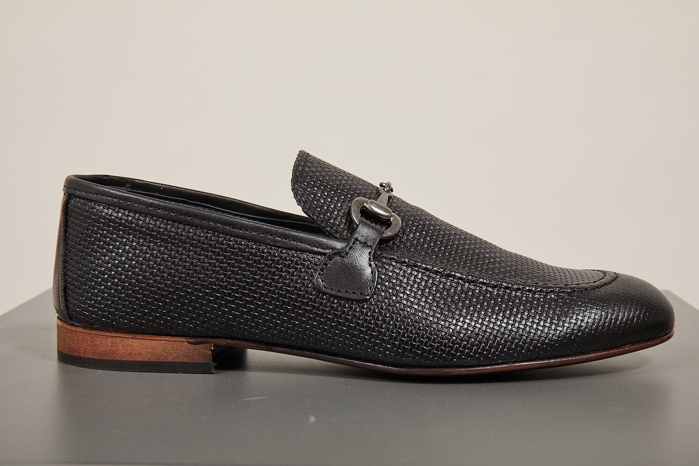 Mocassino Over-d Morsetto Nero E08