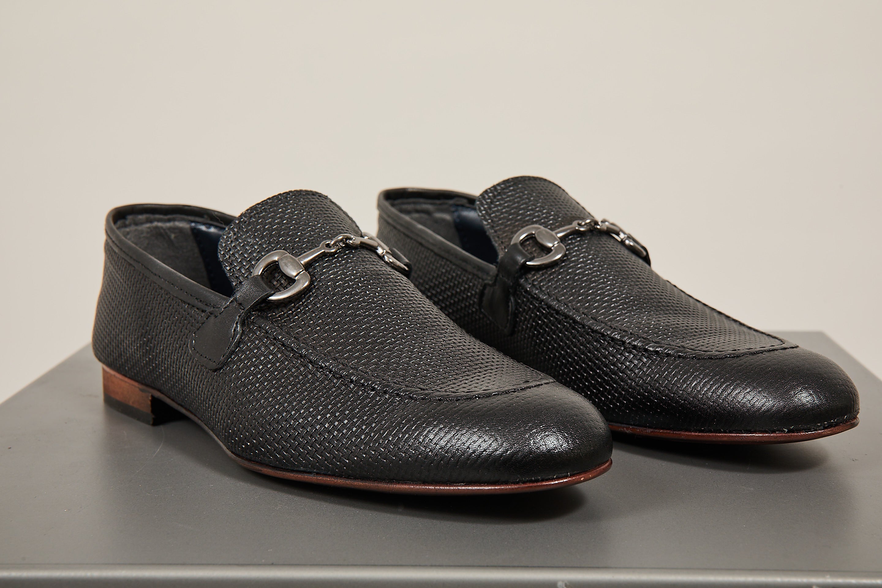 Mocassino Over-d Morsetto Nero E08