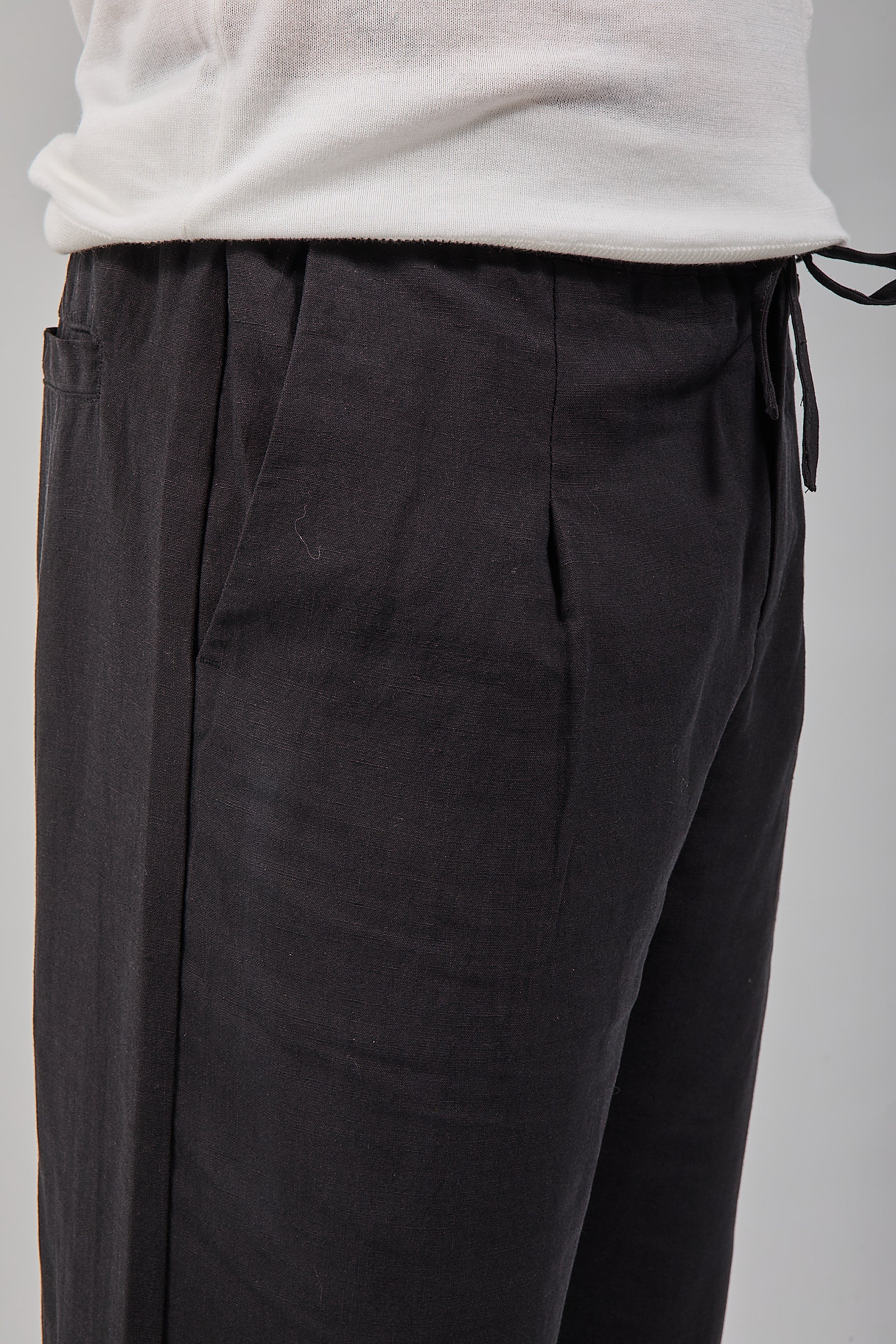 Pantalaccio Lino Berna 1419 Nero