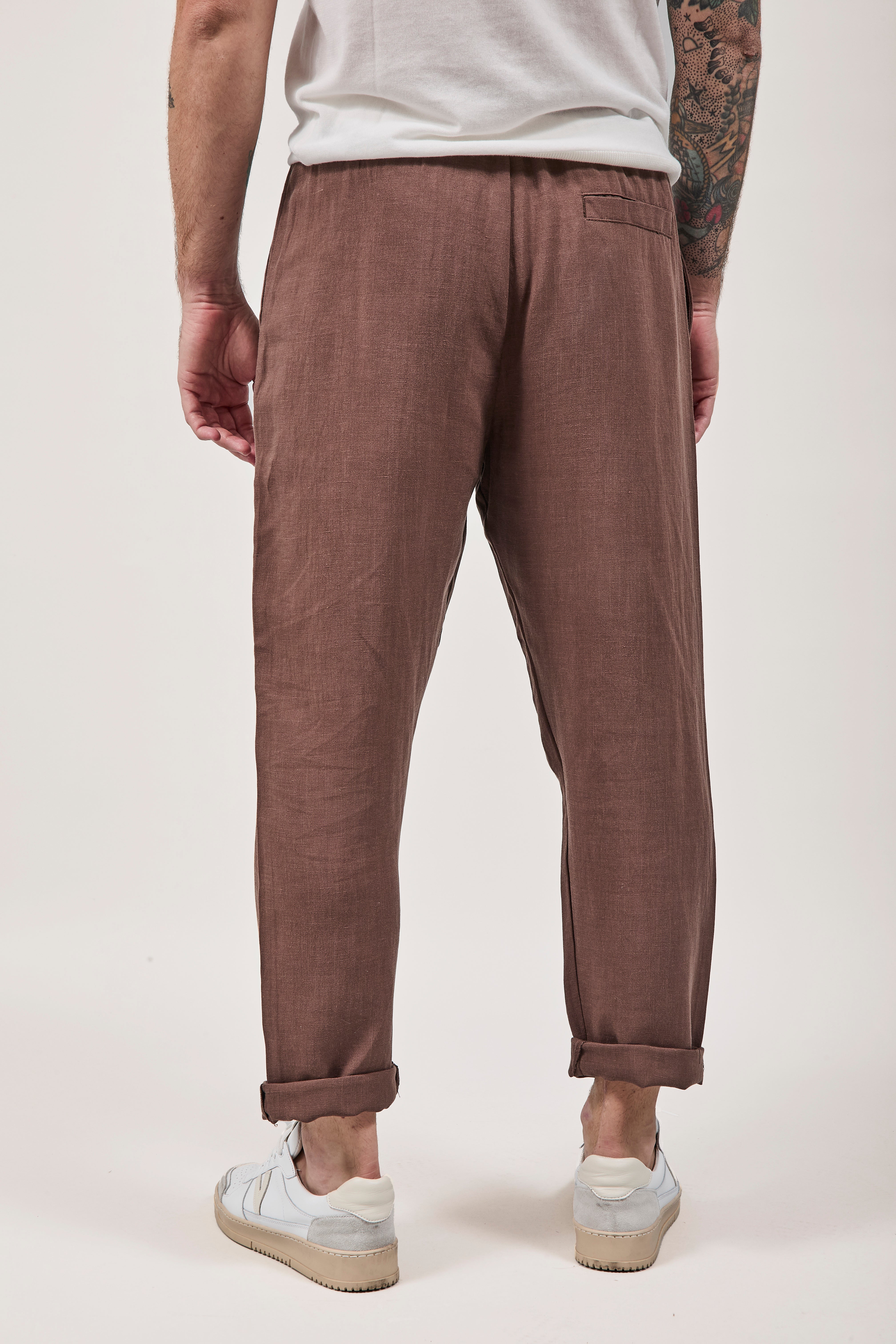 Pantalaccio Lino Berna 1419 Moro