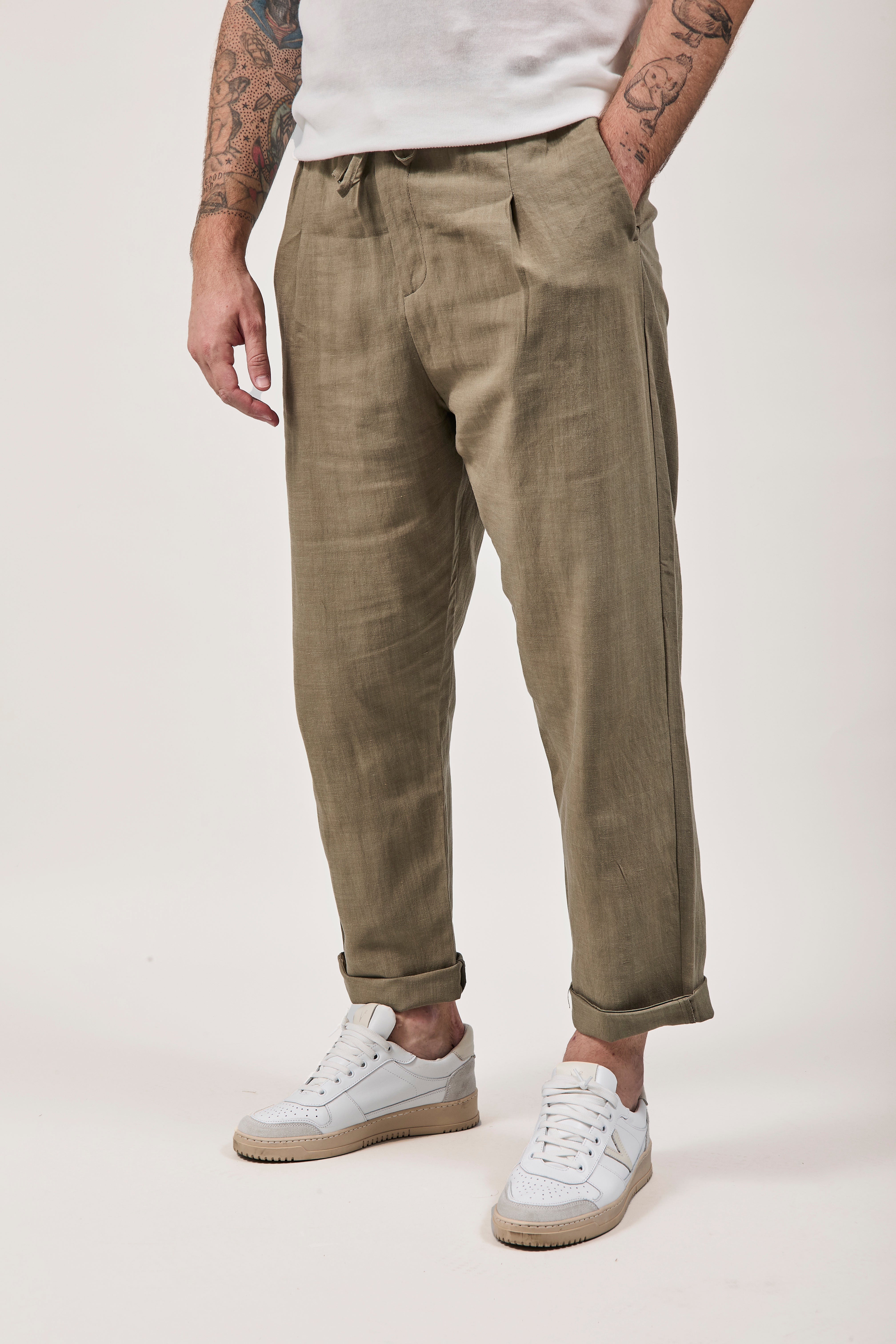 Pantalaccio Lino Berna 1419 Militare