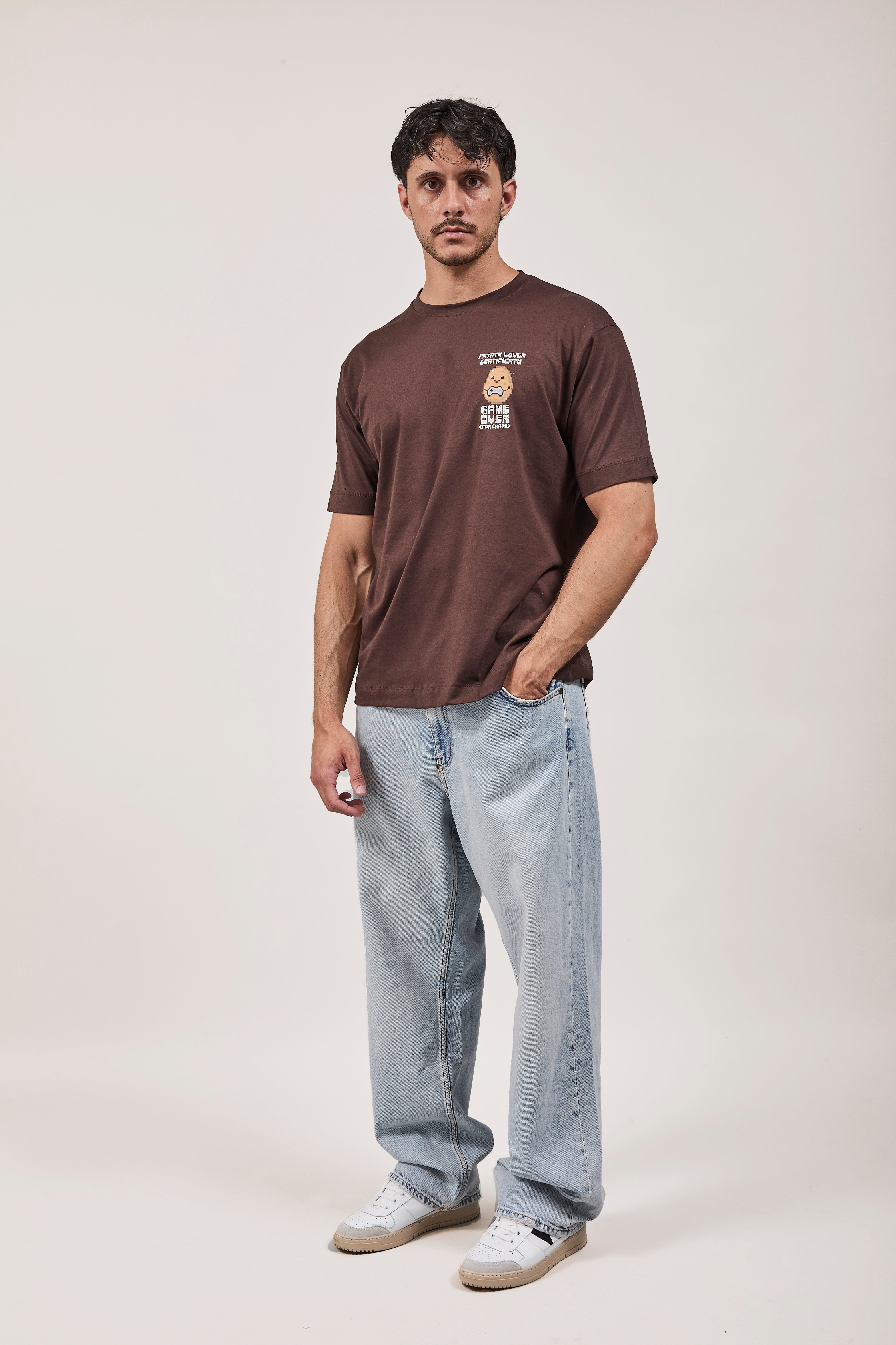 T-shirt Berna Patata Lover Moro