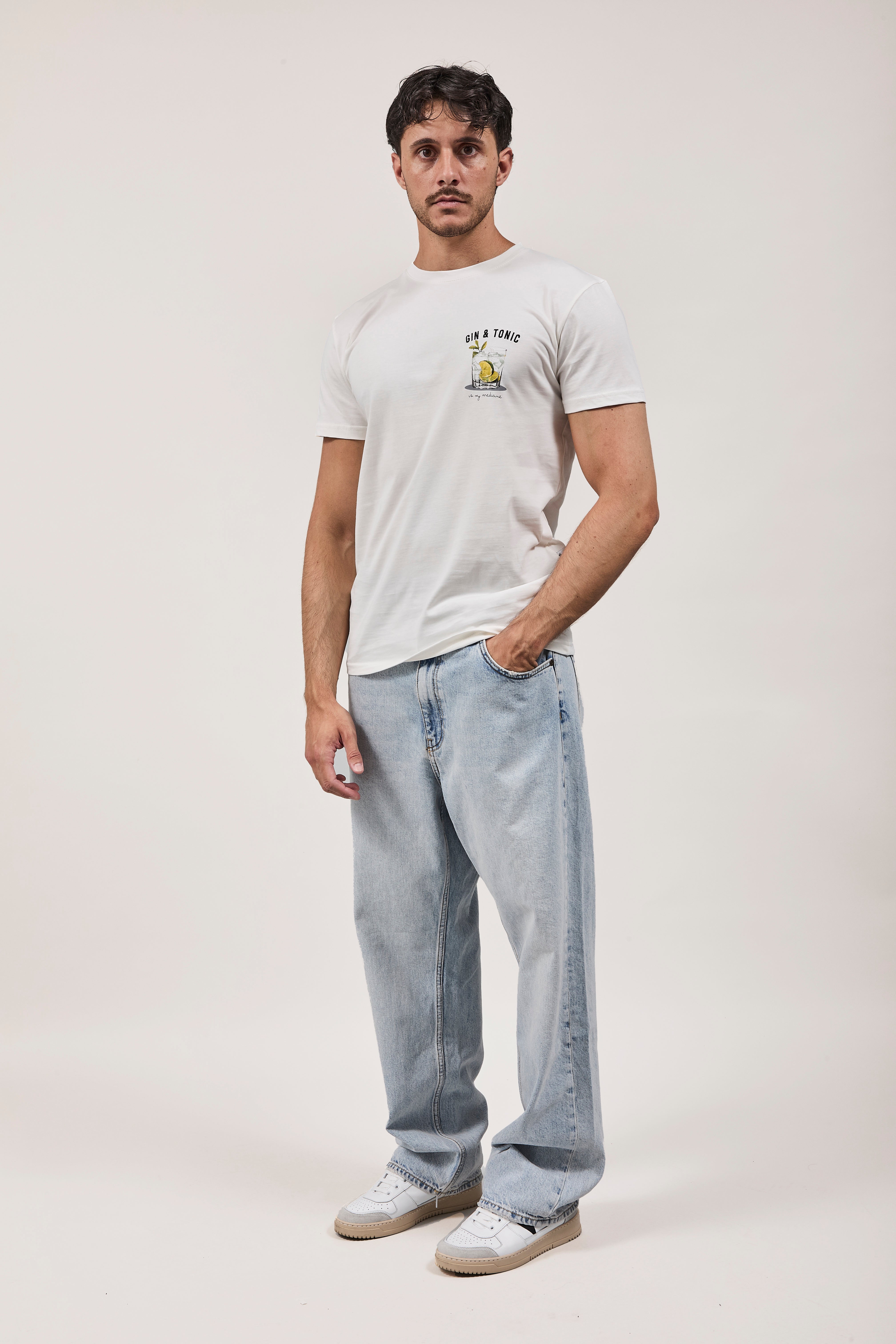 T-shirt Berna Gin Tonic Panna