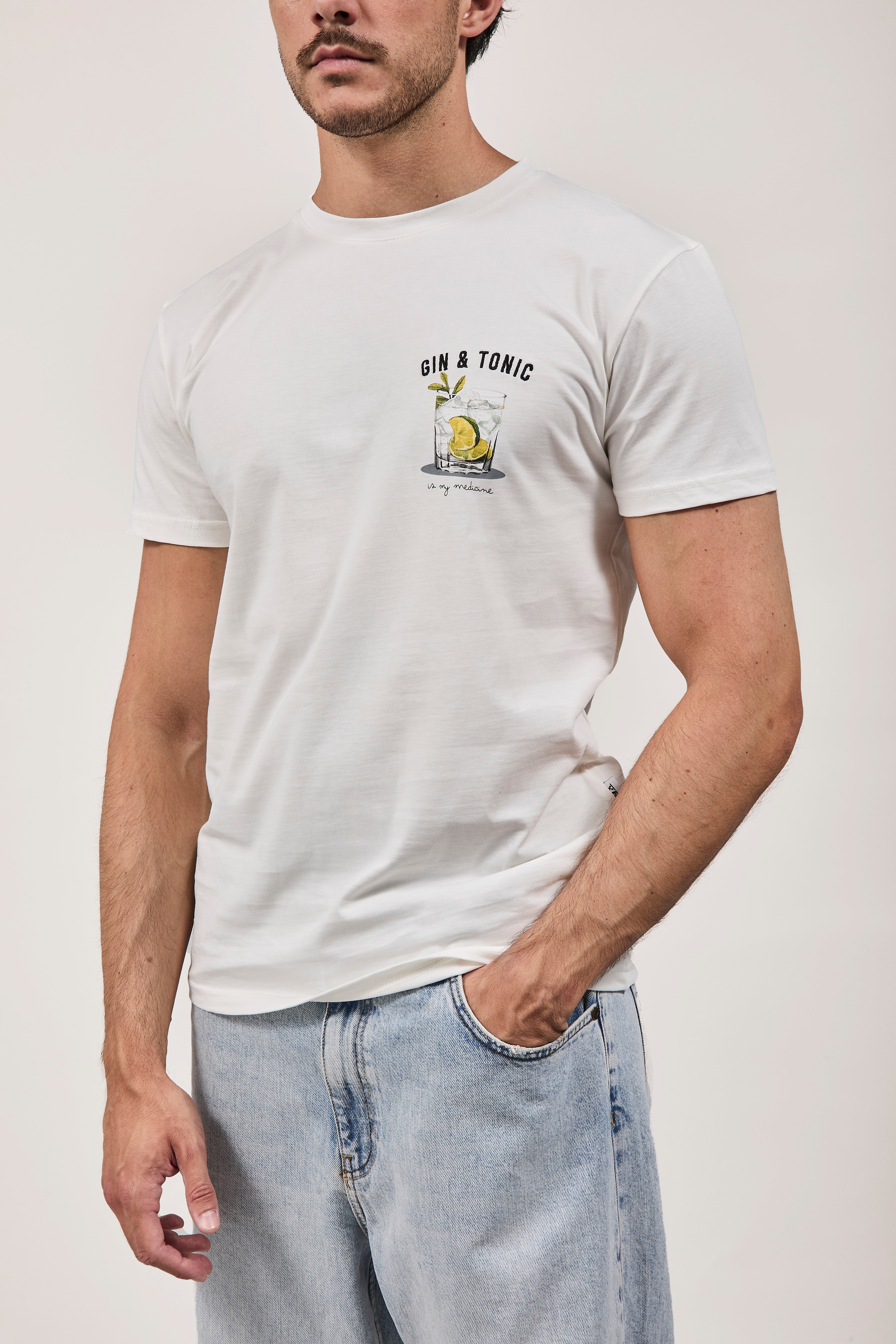 T-shirt Berna Gin Tonic Panna