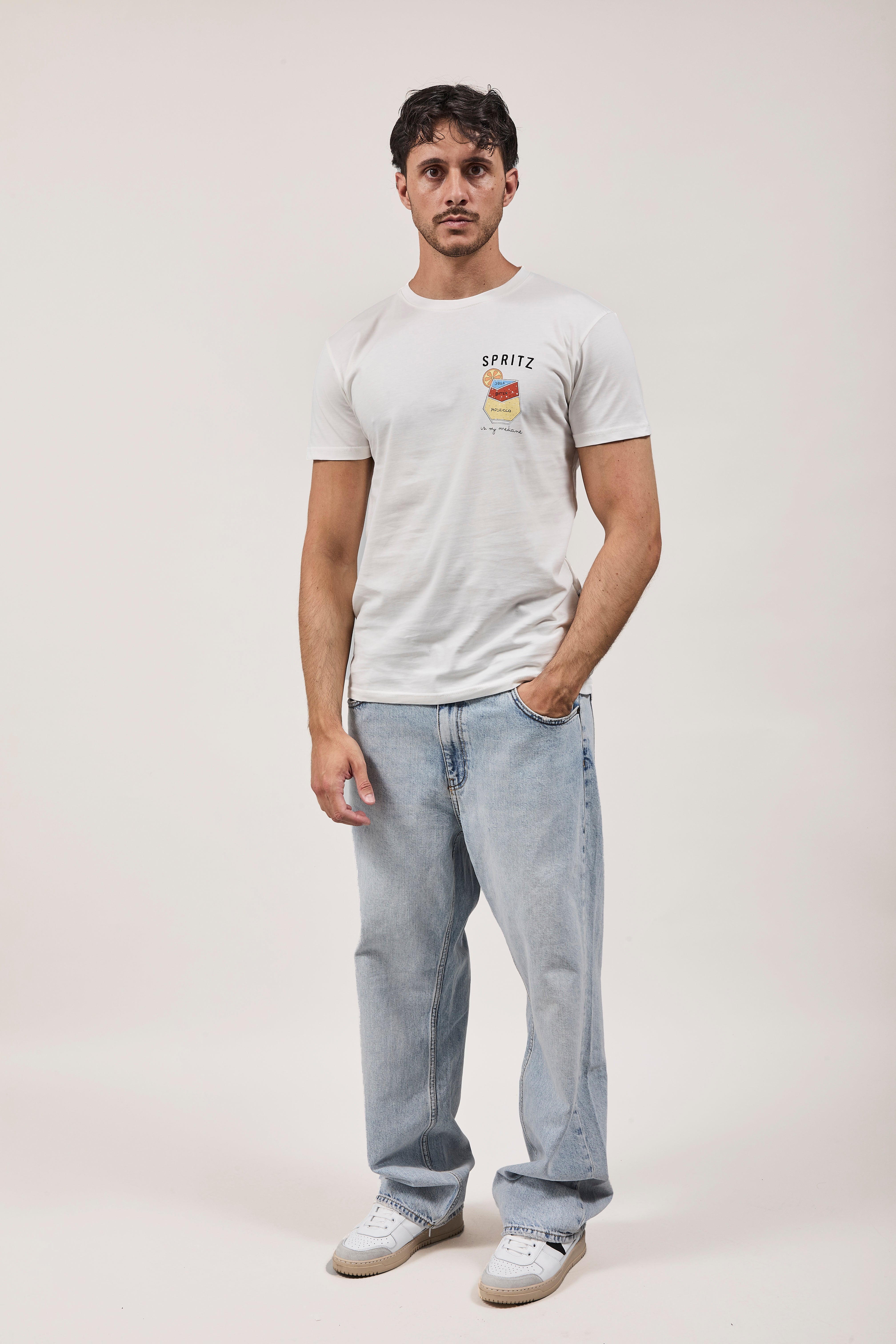 T-shirt Berna Spritz Panna