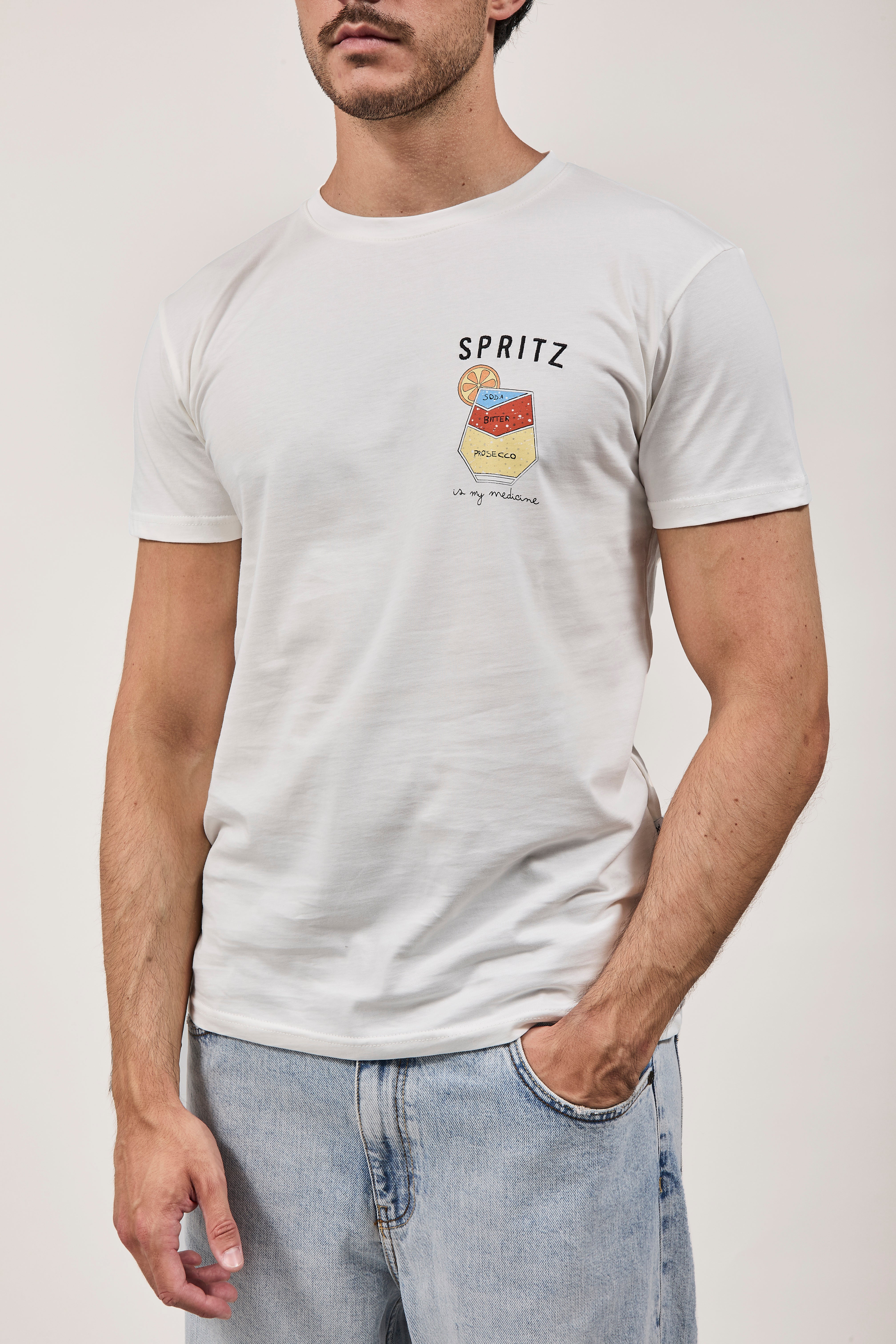 T-shirt Berna Spritz Panna