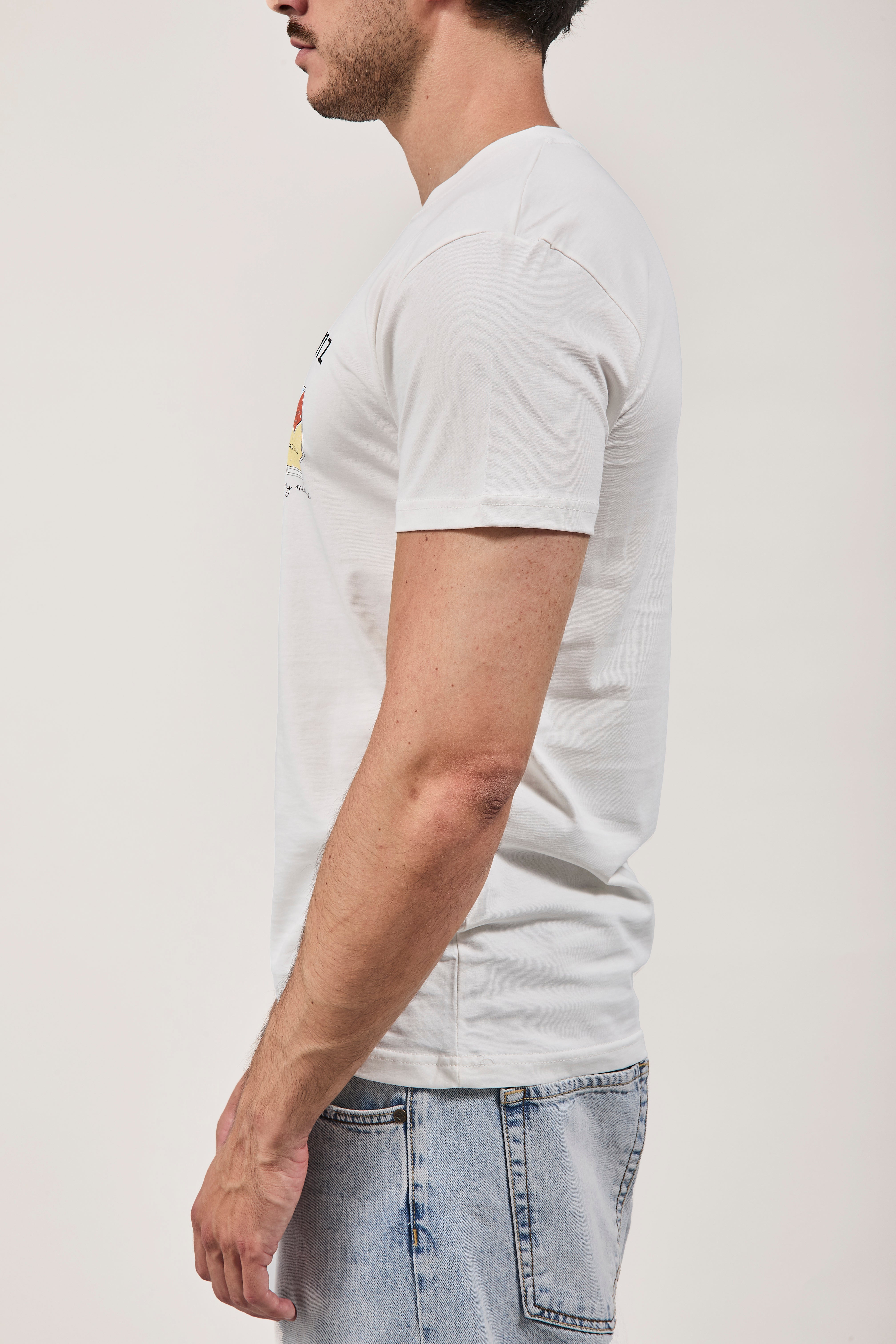 T-shirt Berna Spritz Panna