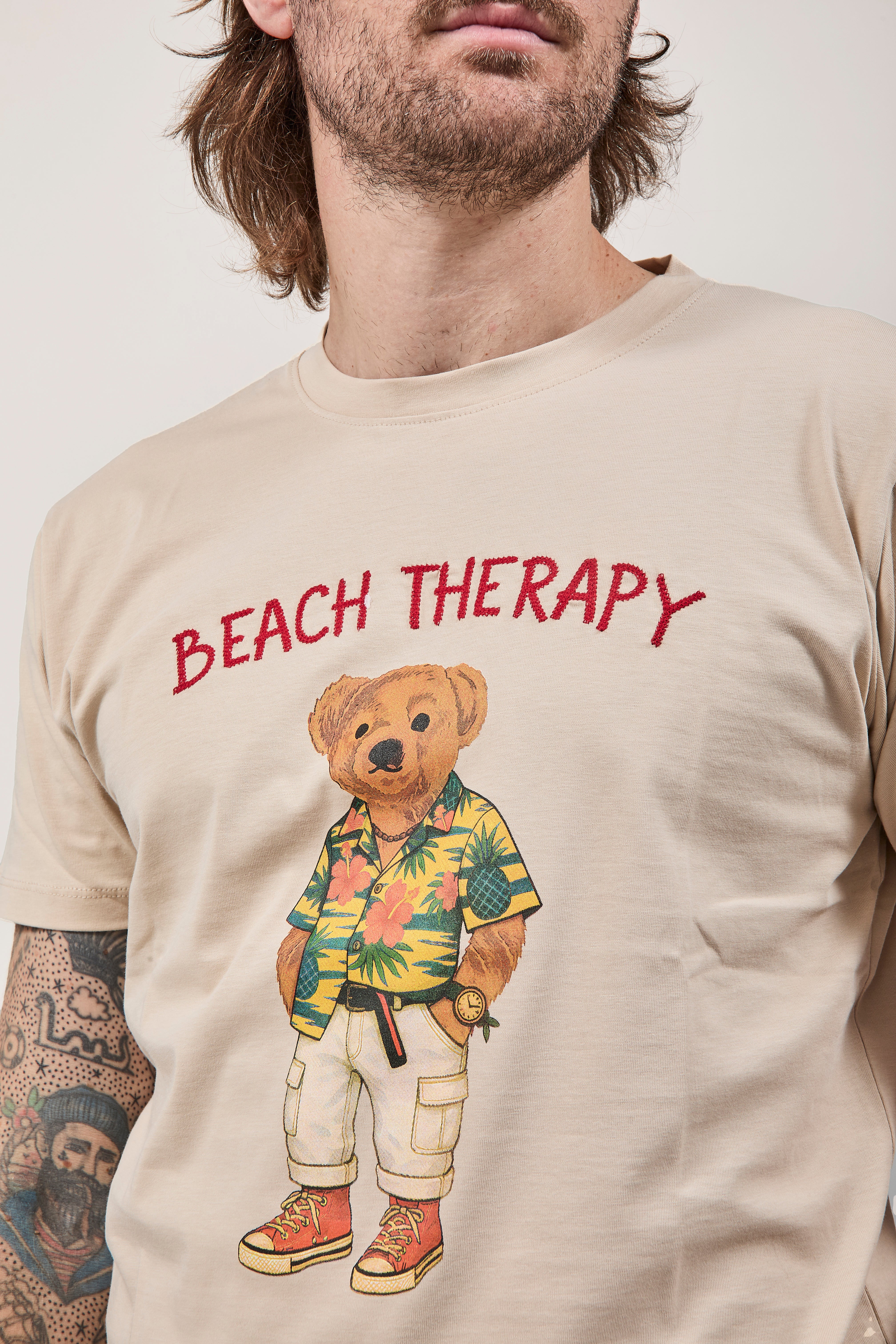 T-shirt Superculture Avorio A1913