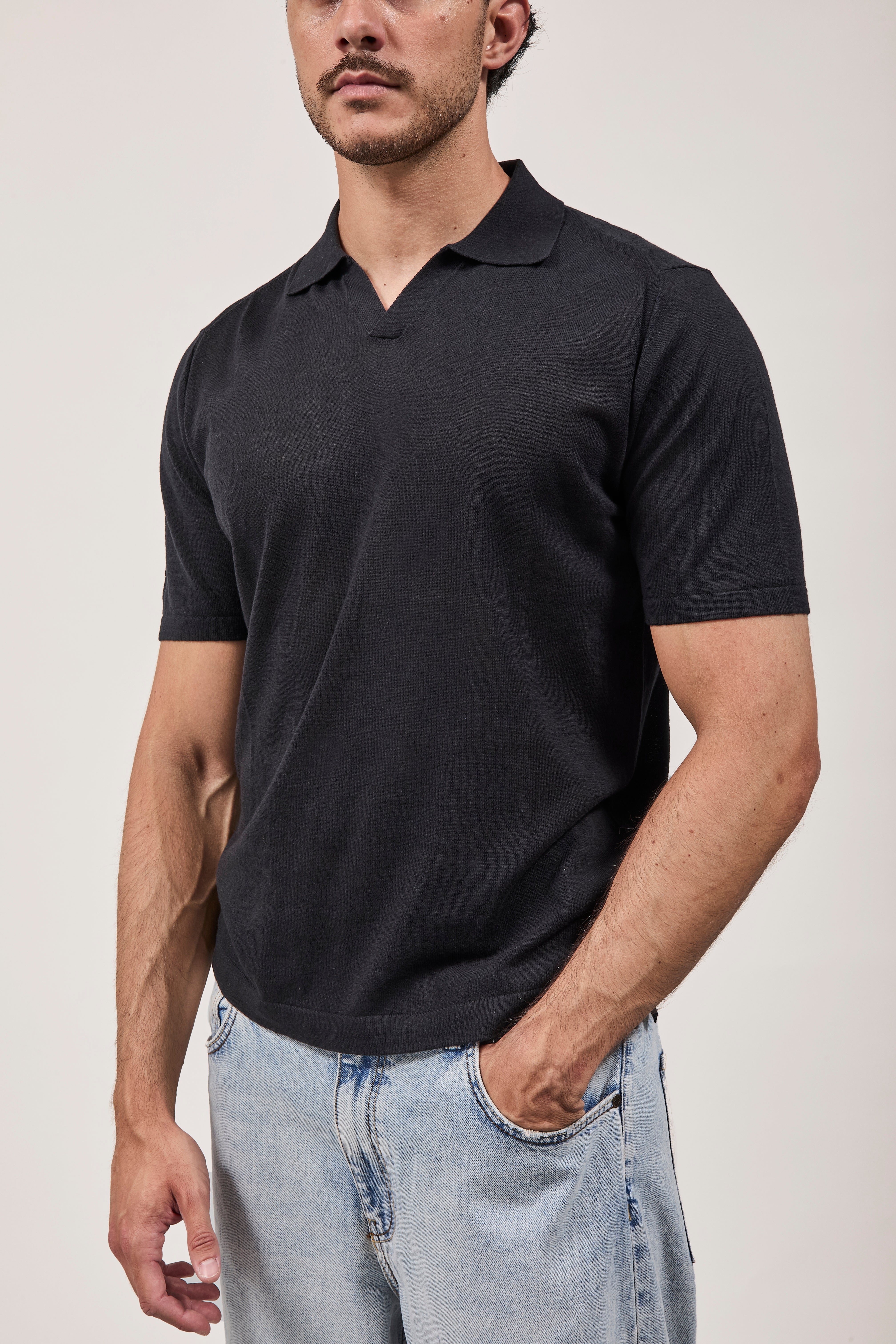 Polo Berna Derby Nera