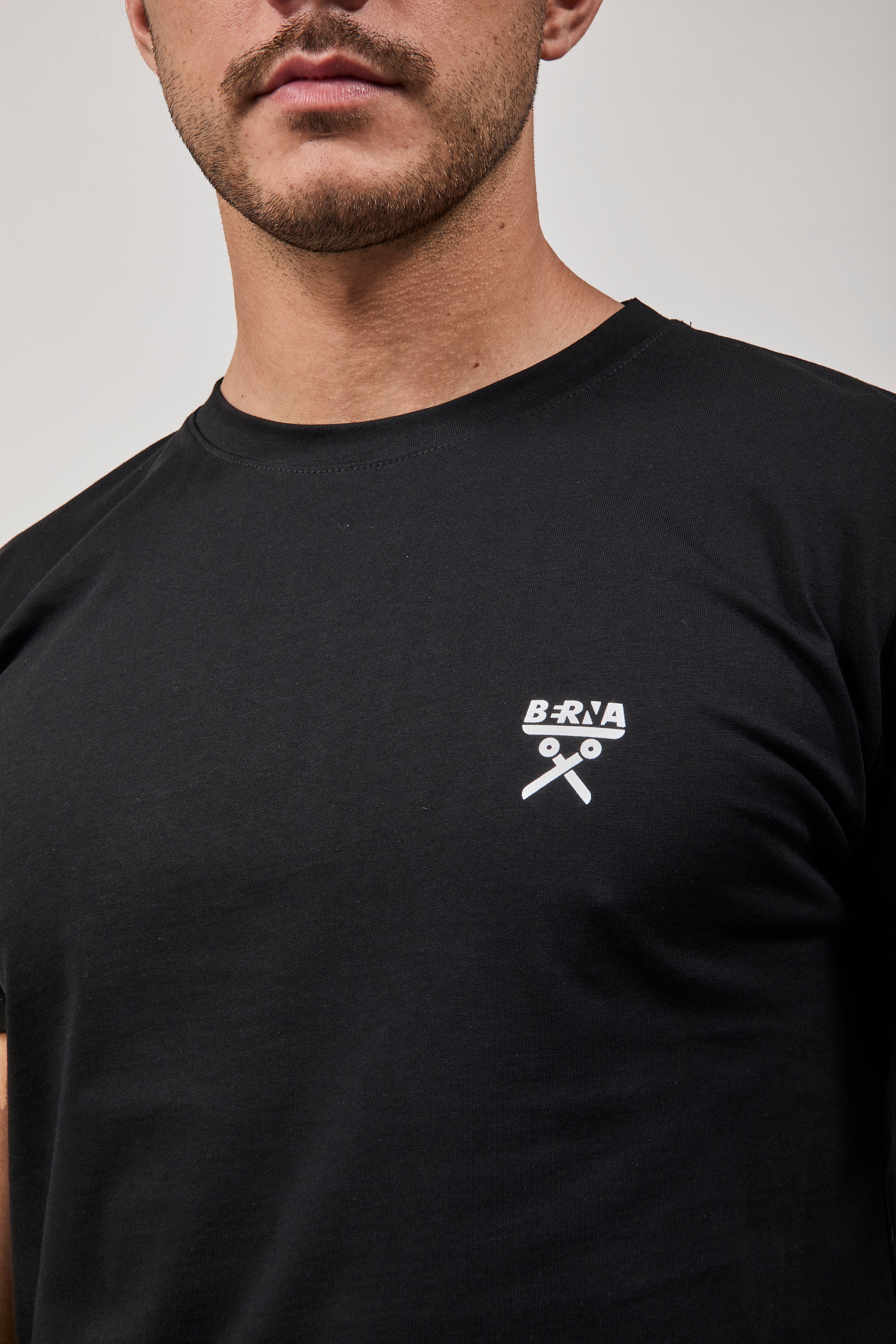 T-shirt Berna Logo Nera