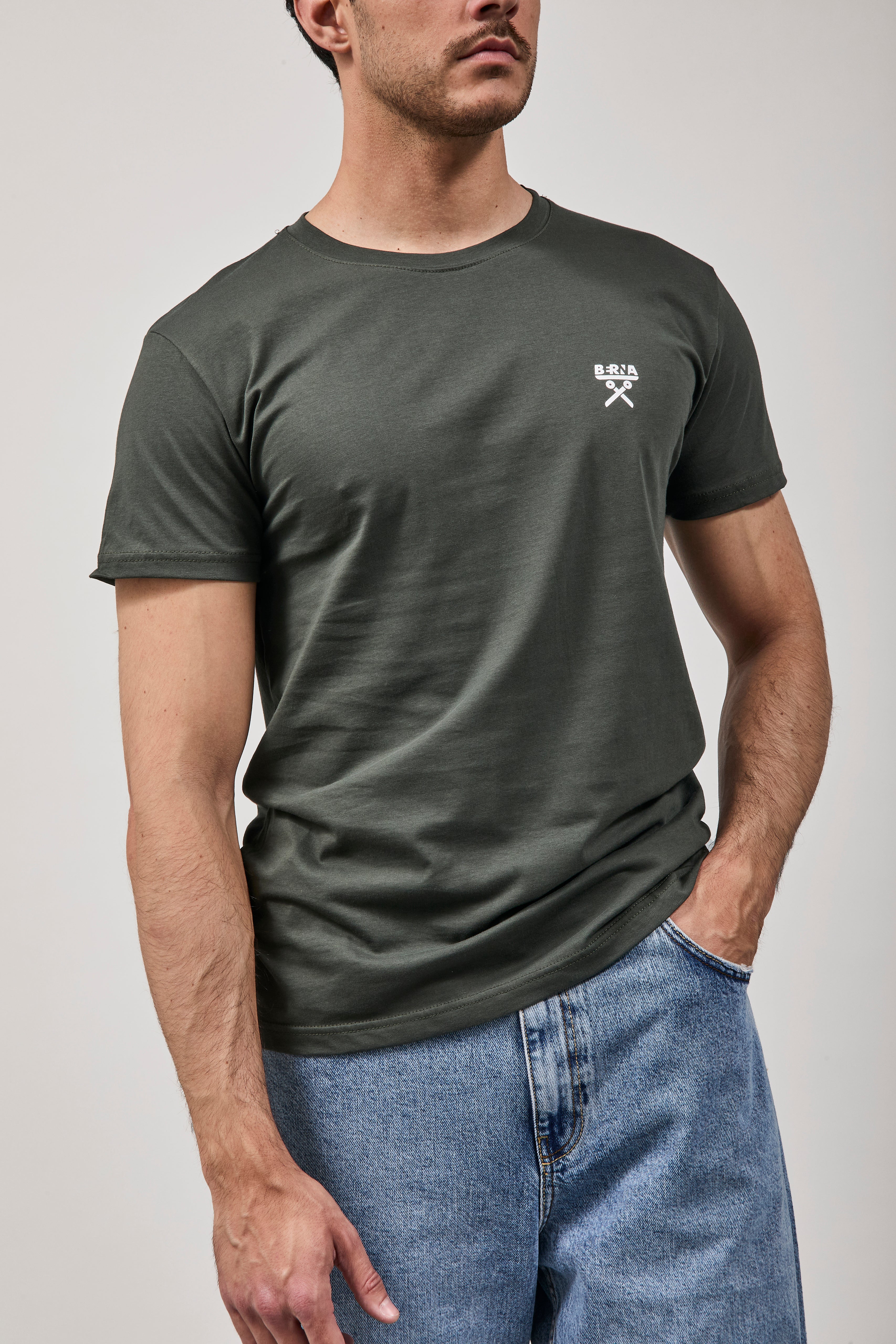 T-shirt Berna Logo Militare