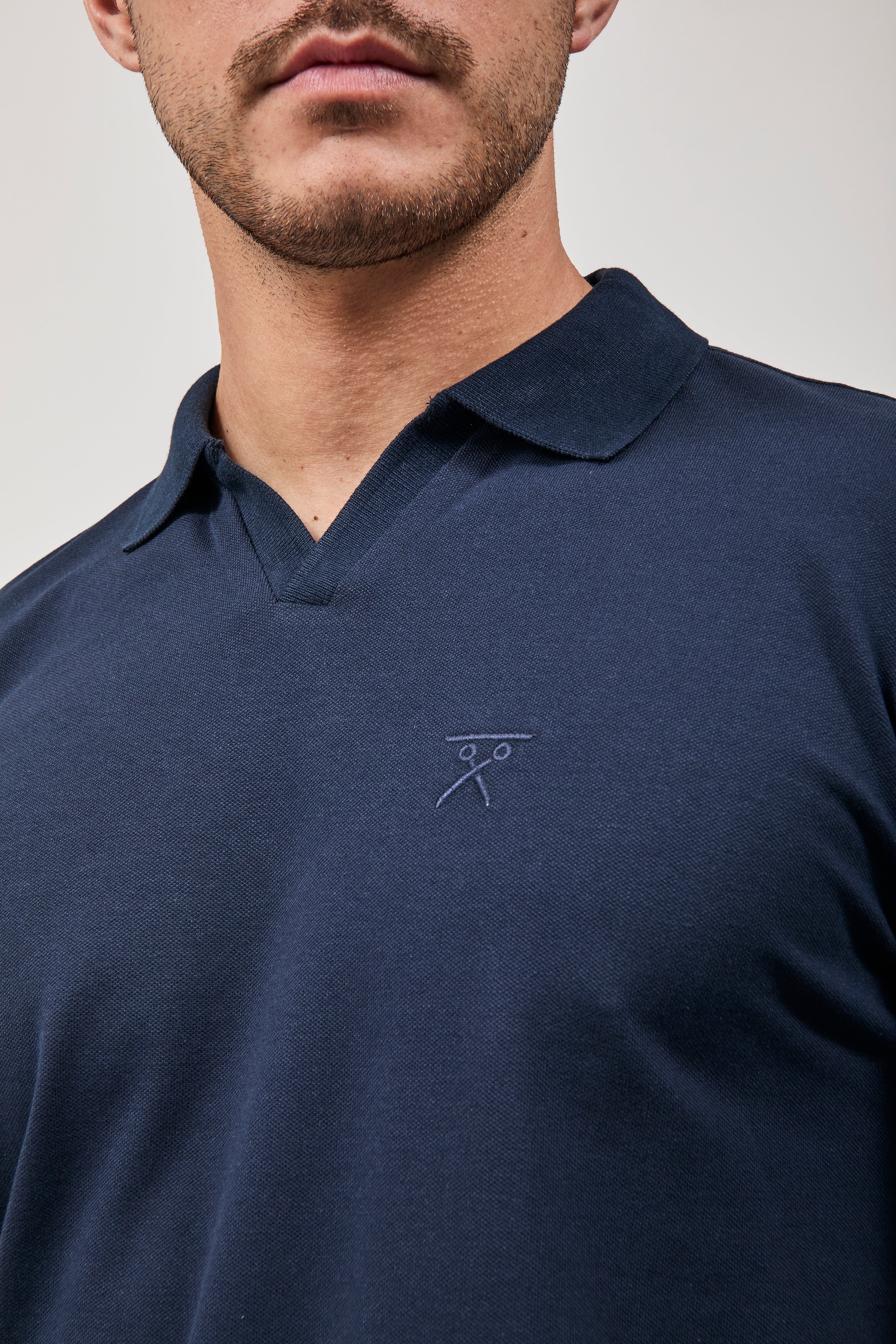 Polo Berna Derby Piquet Navy