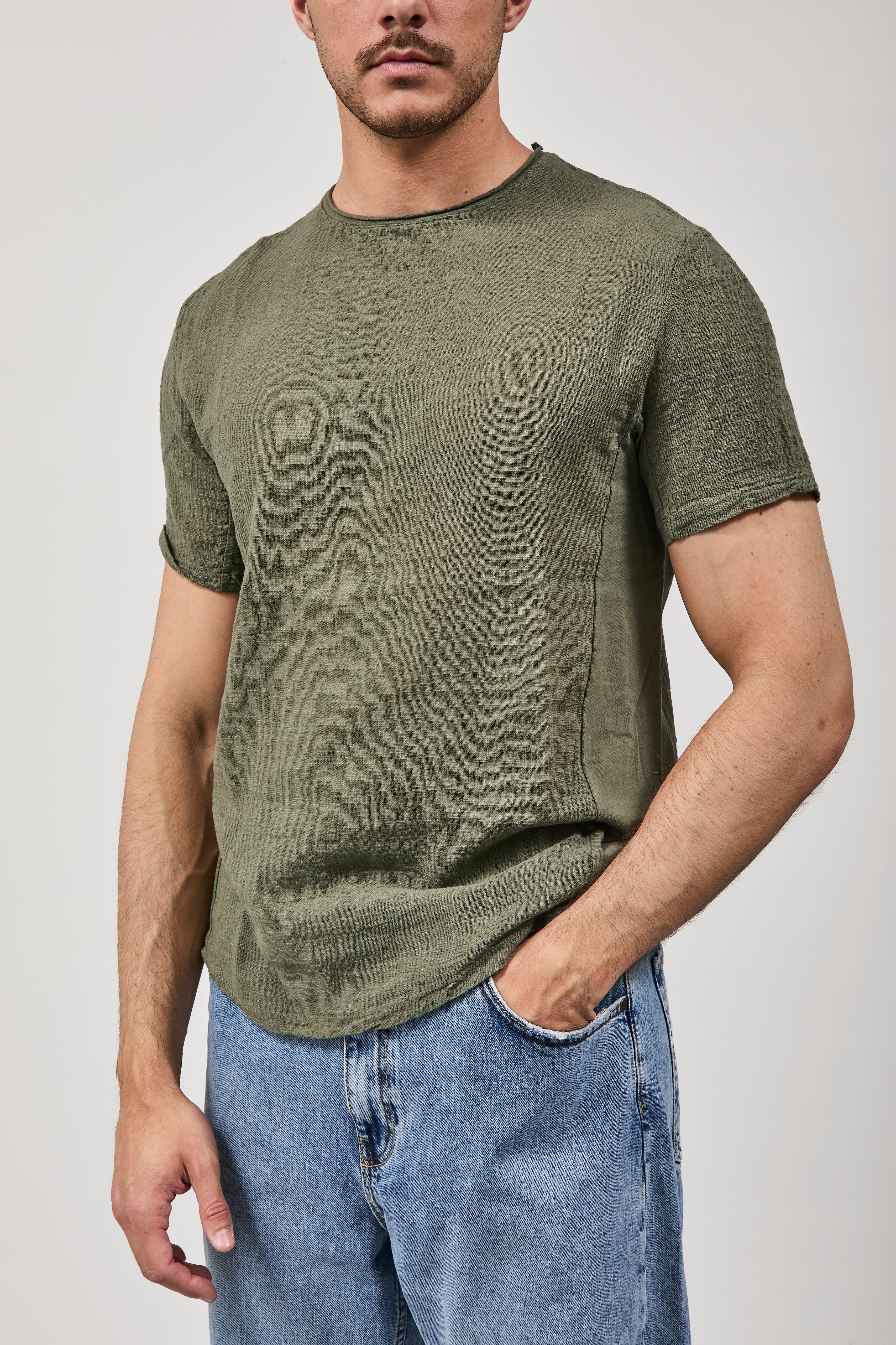 T-shirt Imperial Goffrata Verde T84