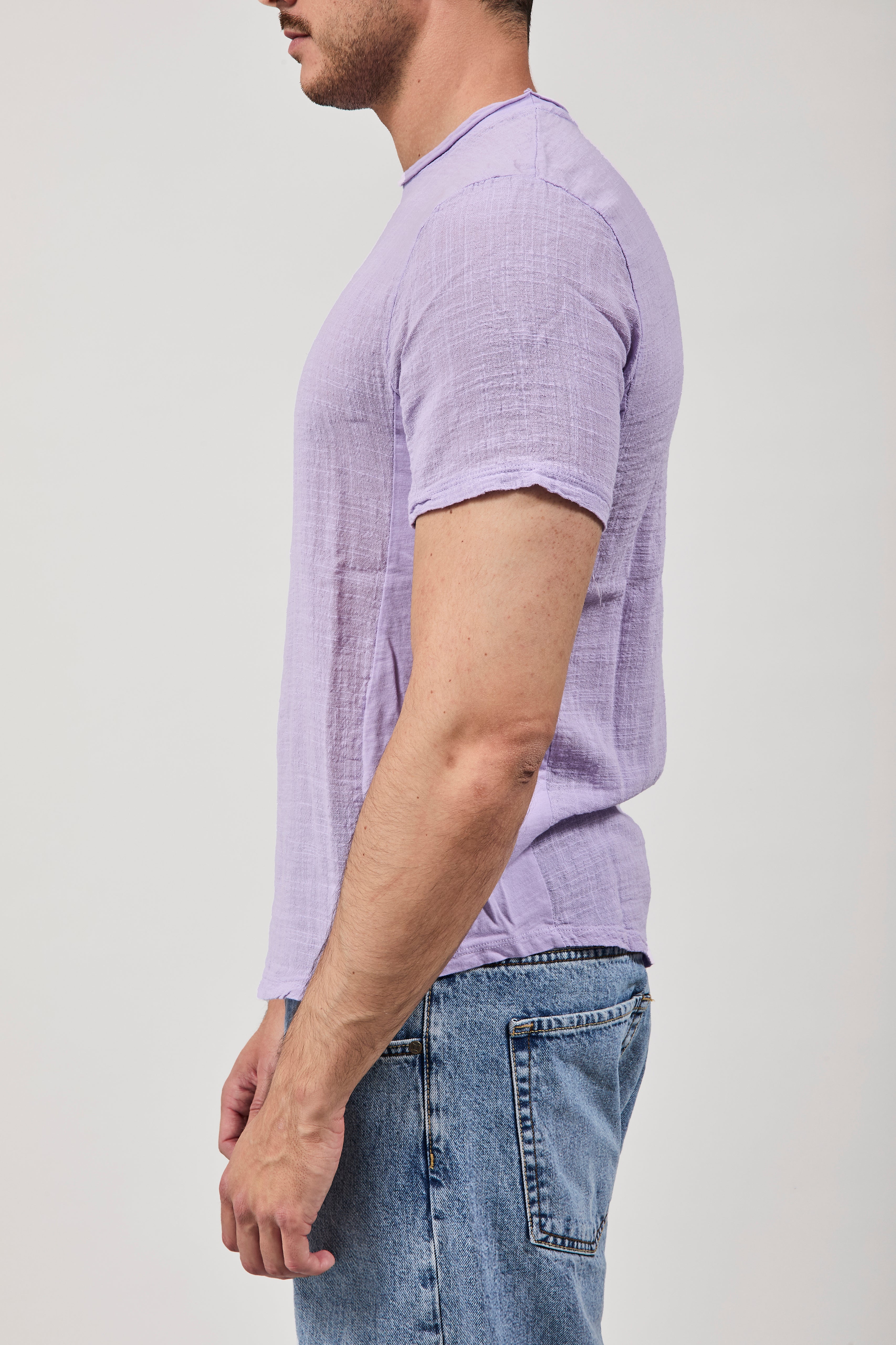 T-shirt Imperial Goffrata Malva T84