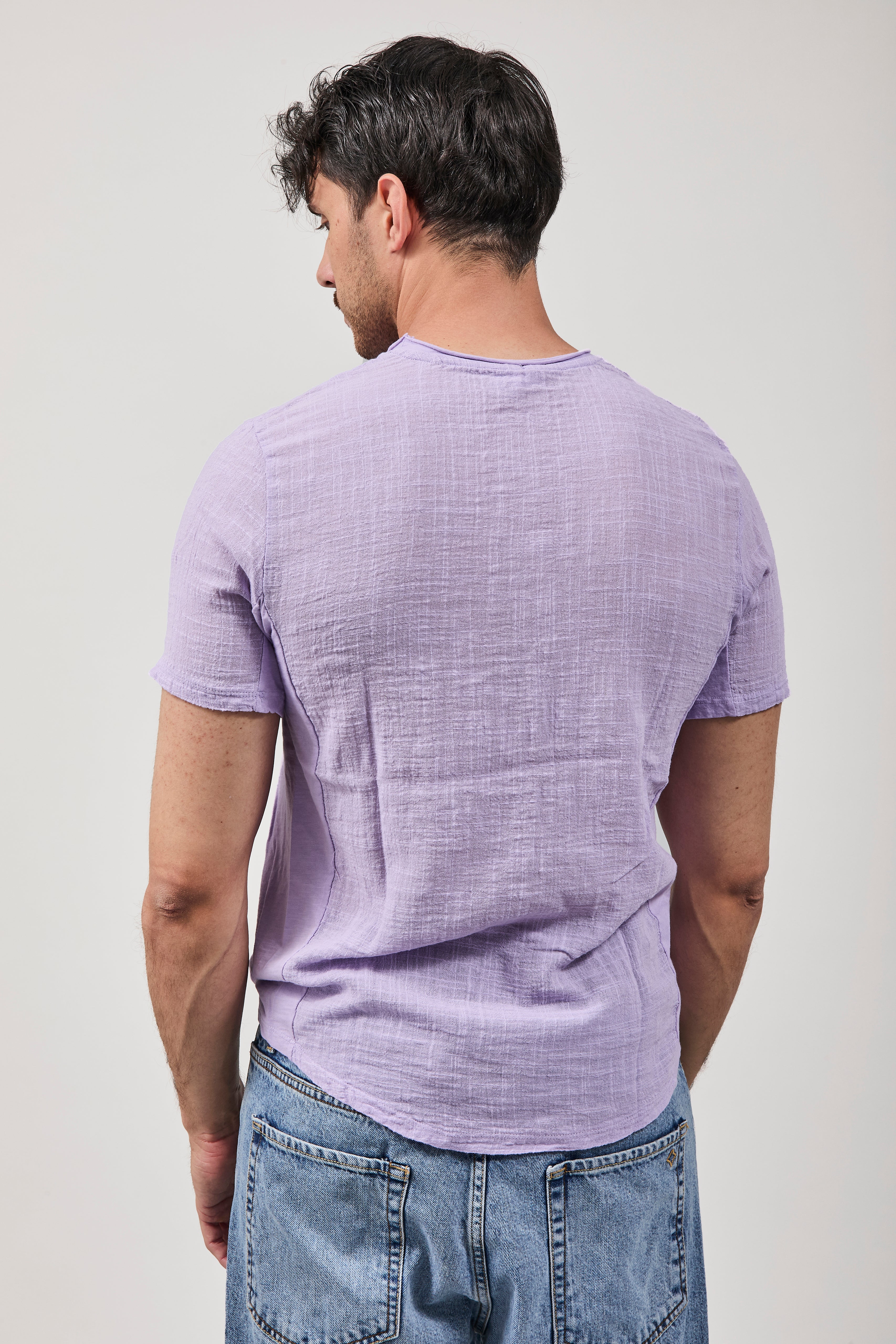 T-shirt Imperial Goffrata Malva T84