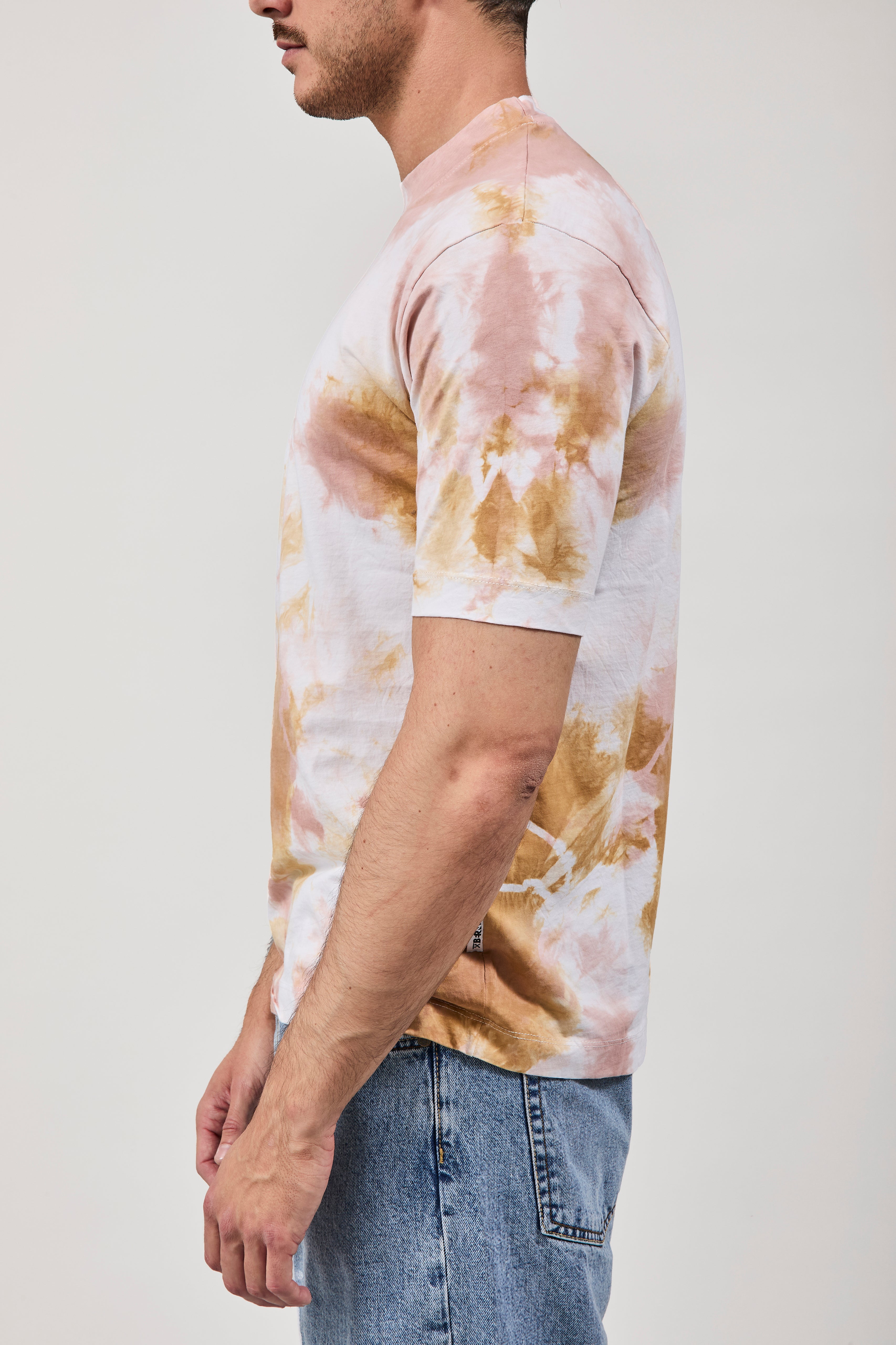 T-shirt Berna Tie Dye Sabbia