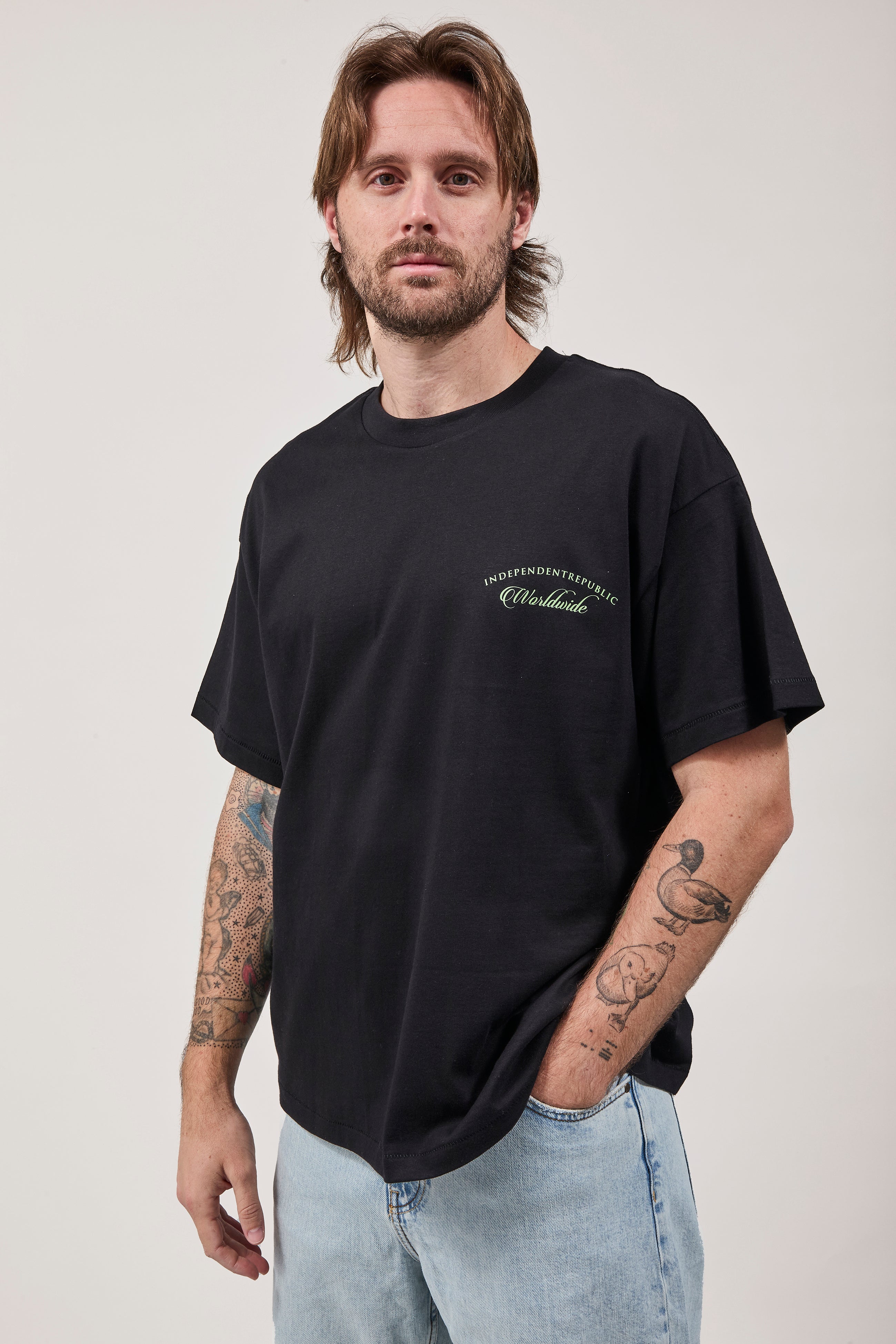 T-shirt Independent Republic Marrakech Nera