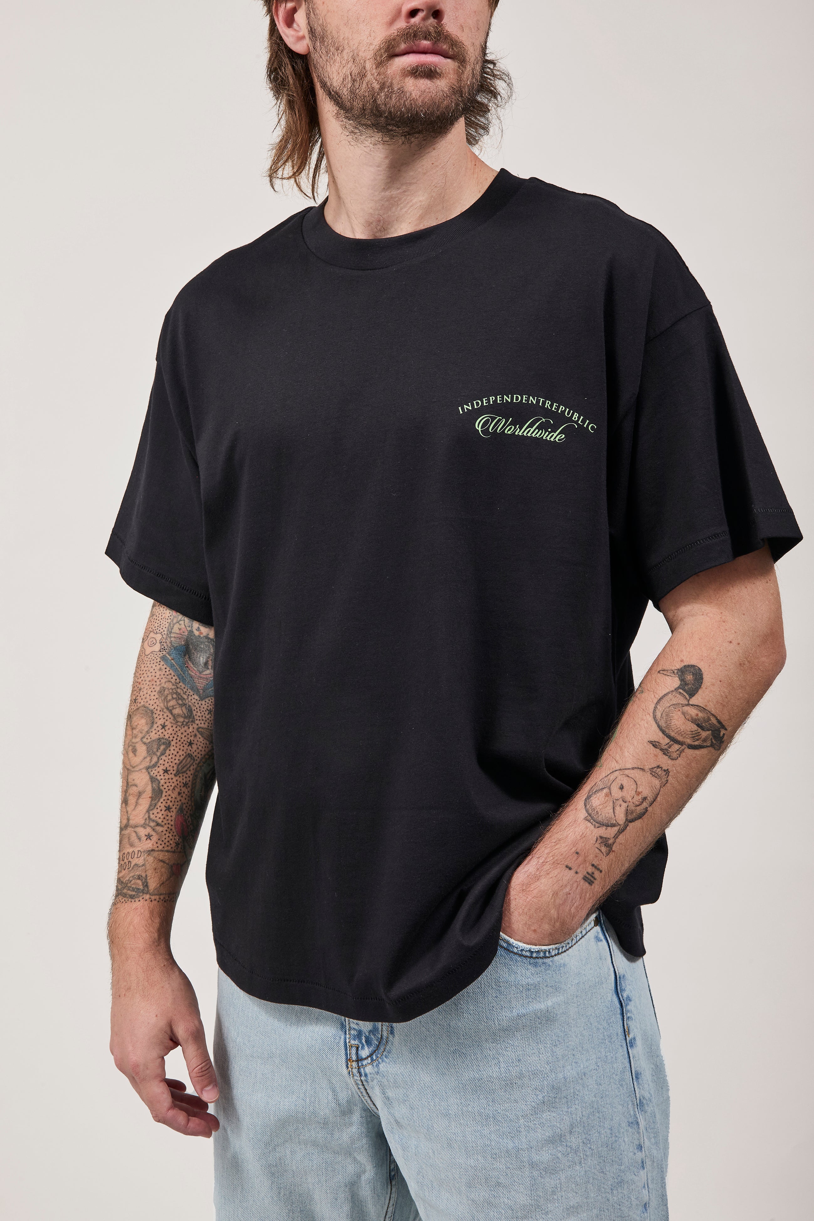 T-shirt Independent Republic Marrakech Nera