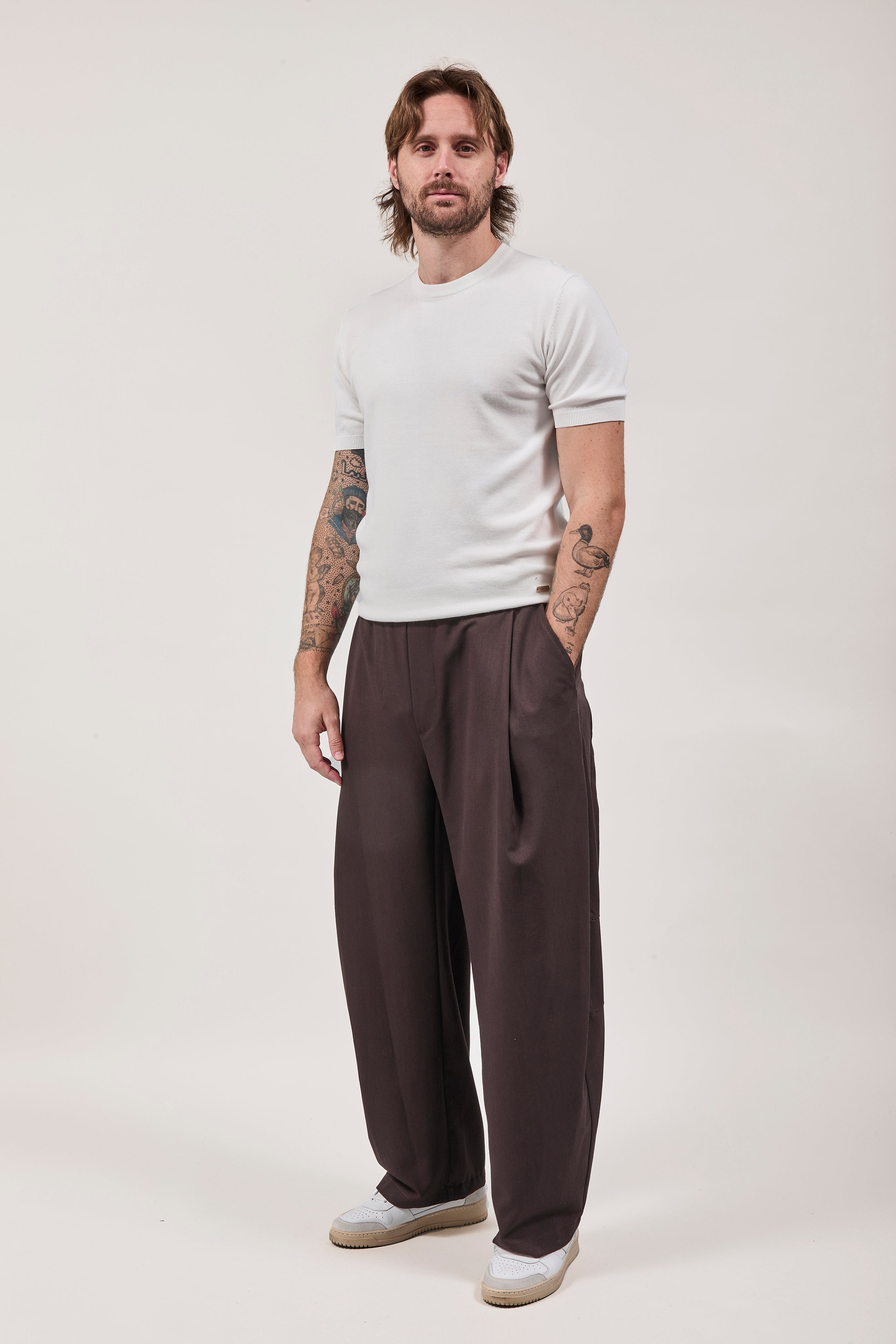 Pantalone Imperial Balloon Caffè