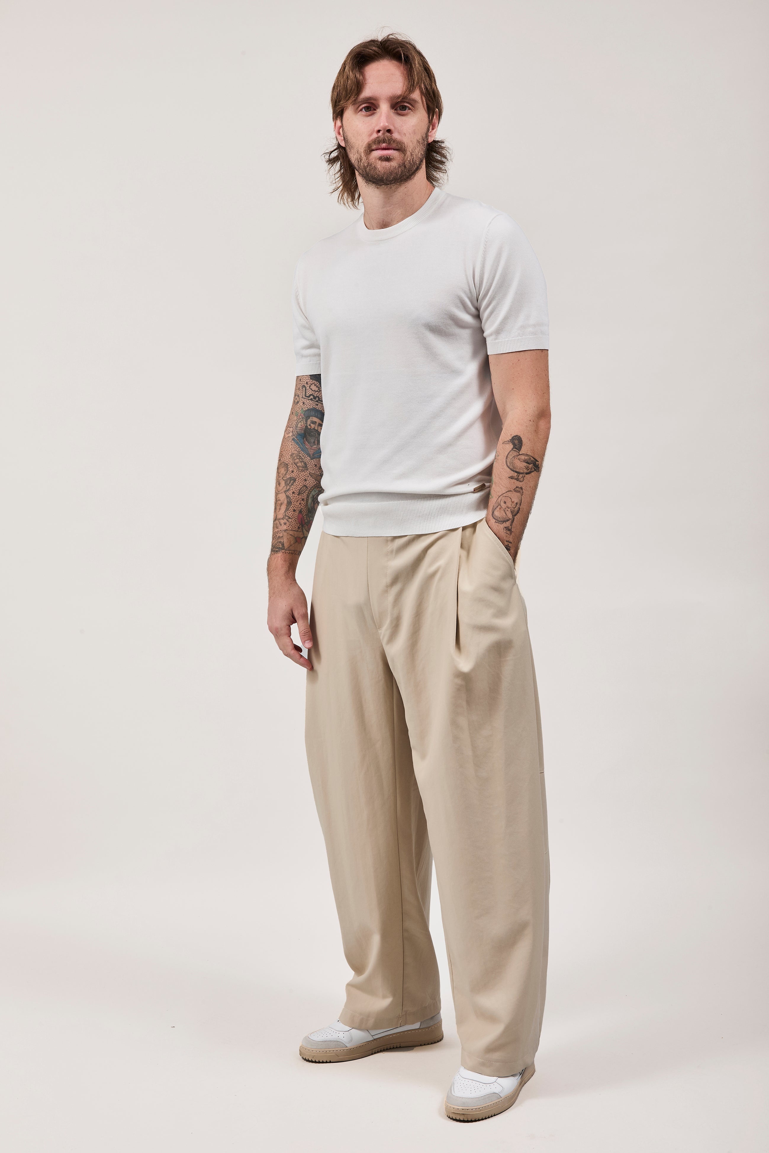 Pantalone Imperial Balloon Beige