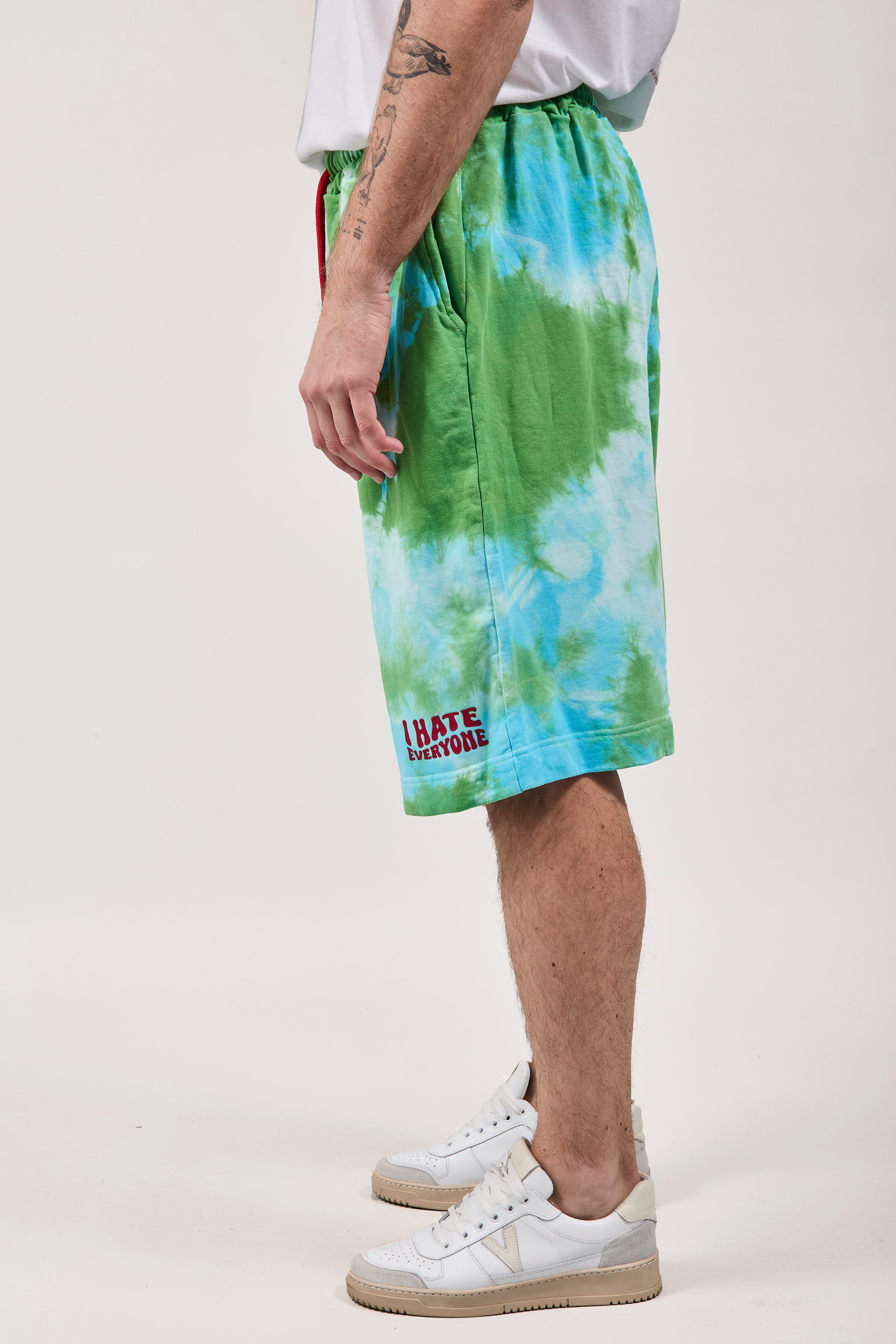 Bermuda Berna Baggy Tie Dye Verde