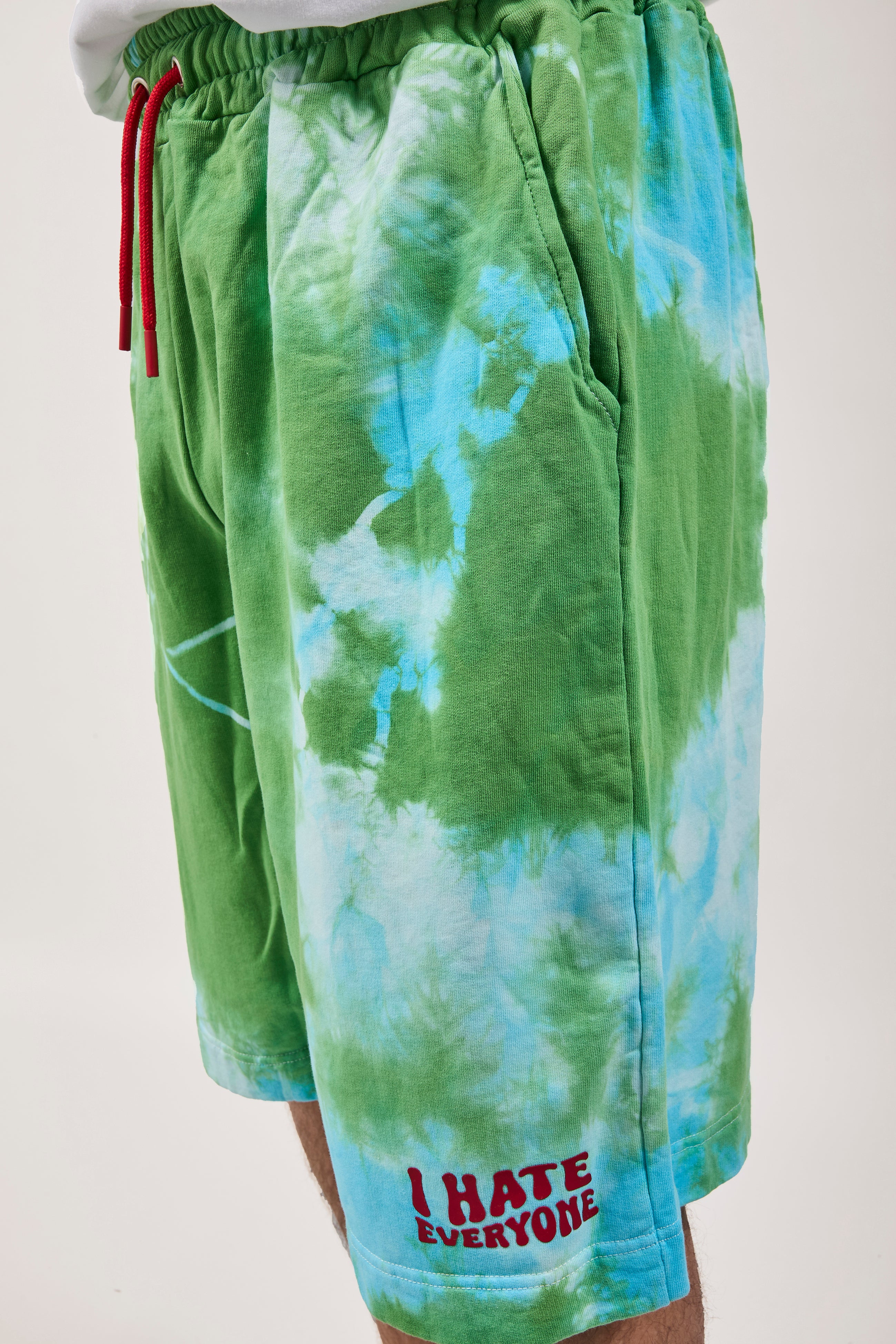 Bermuda Berna Baggy Tie Dye Verde