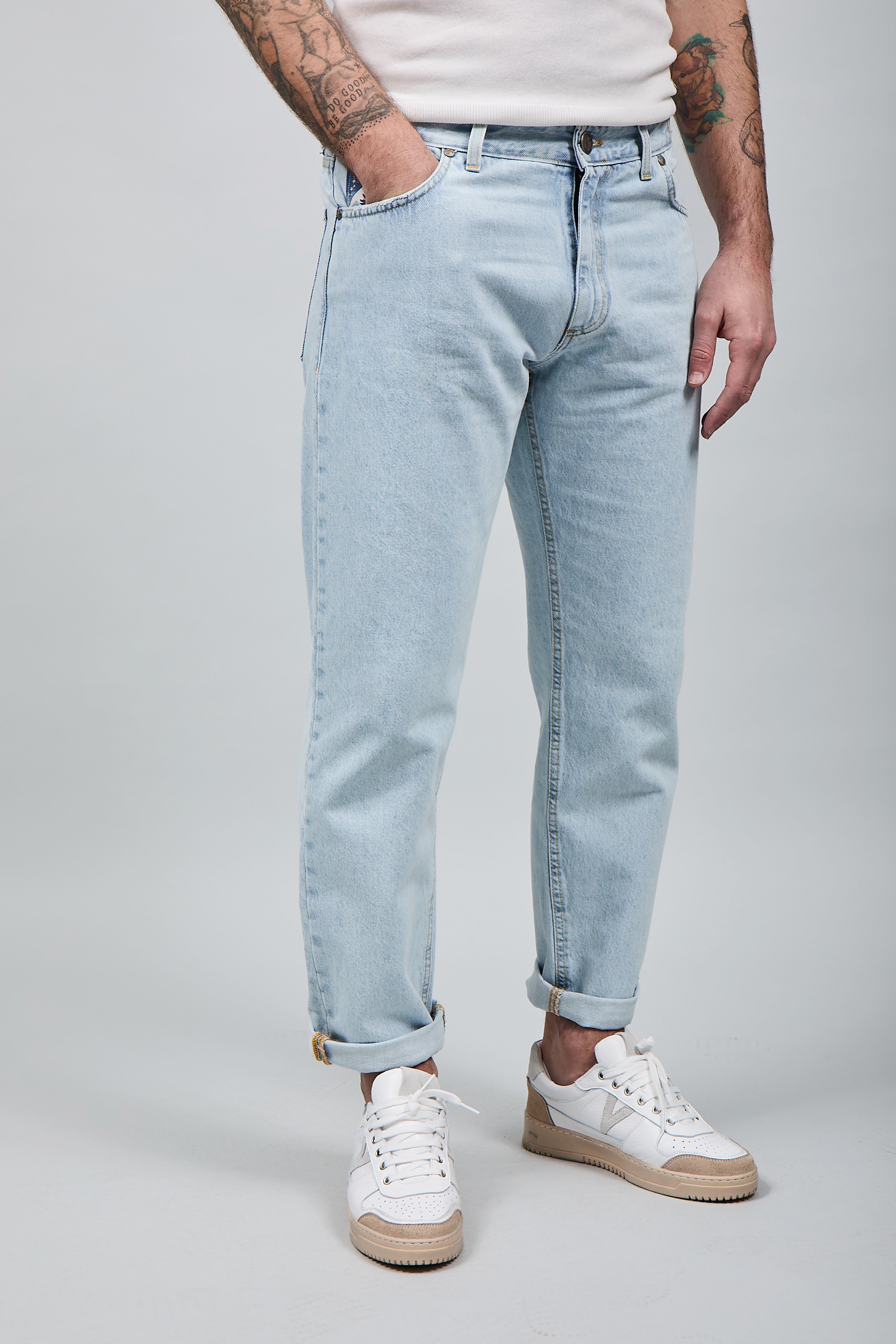 Jeans V2 loose marmo