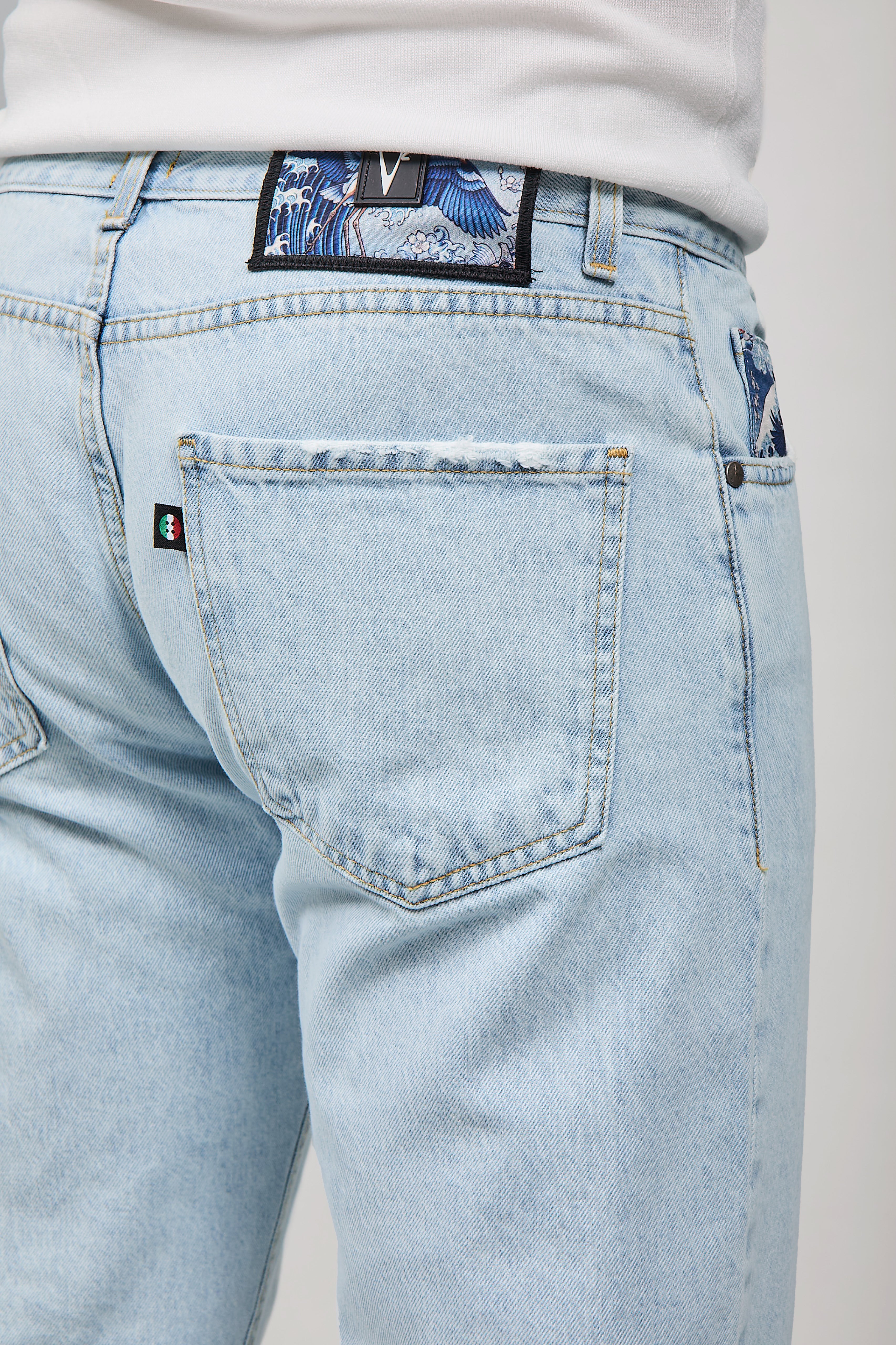 Jeans V2 loose marmo