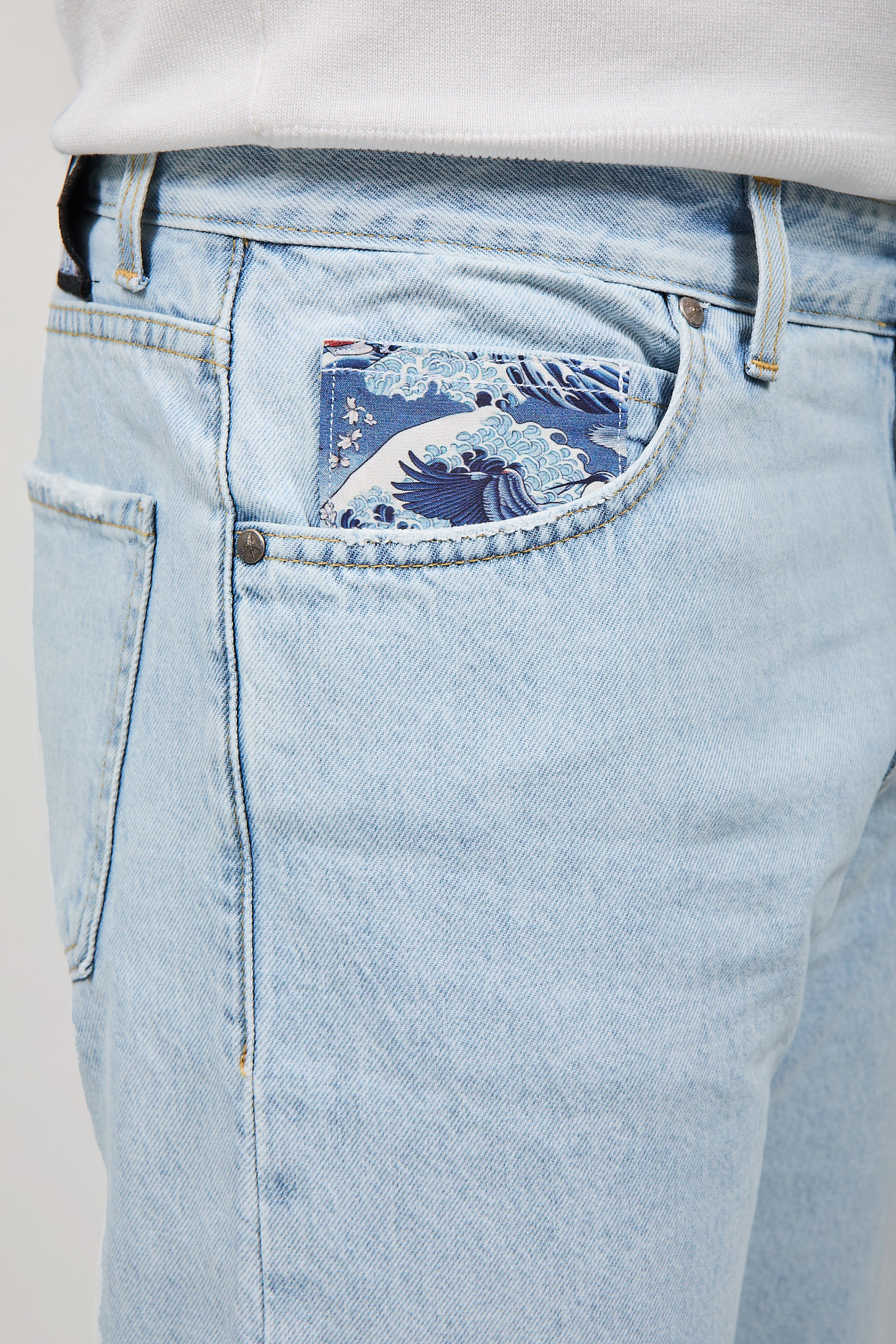 Jeans V2 loose marmo