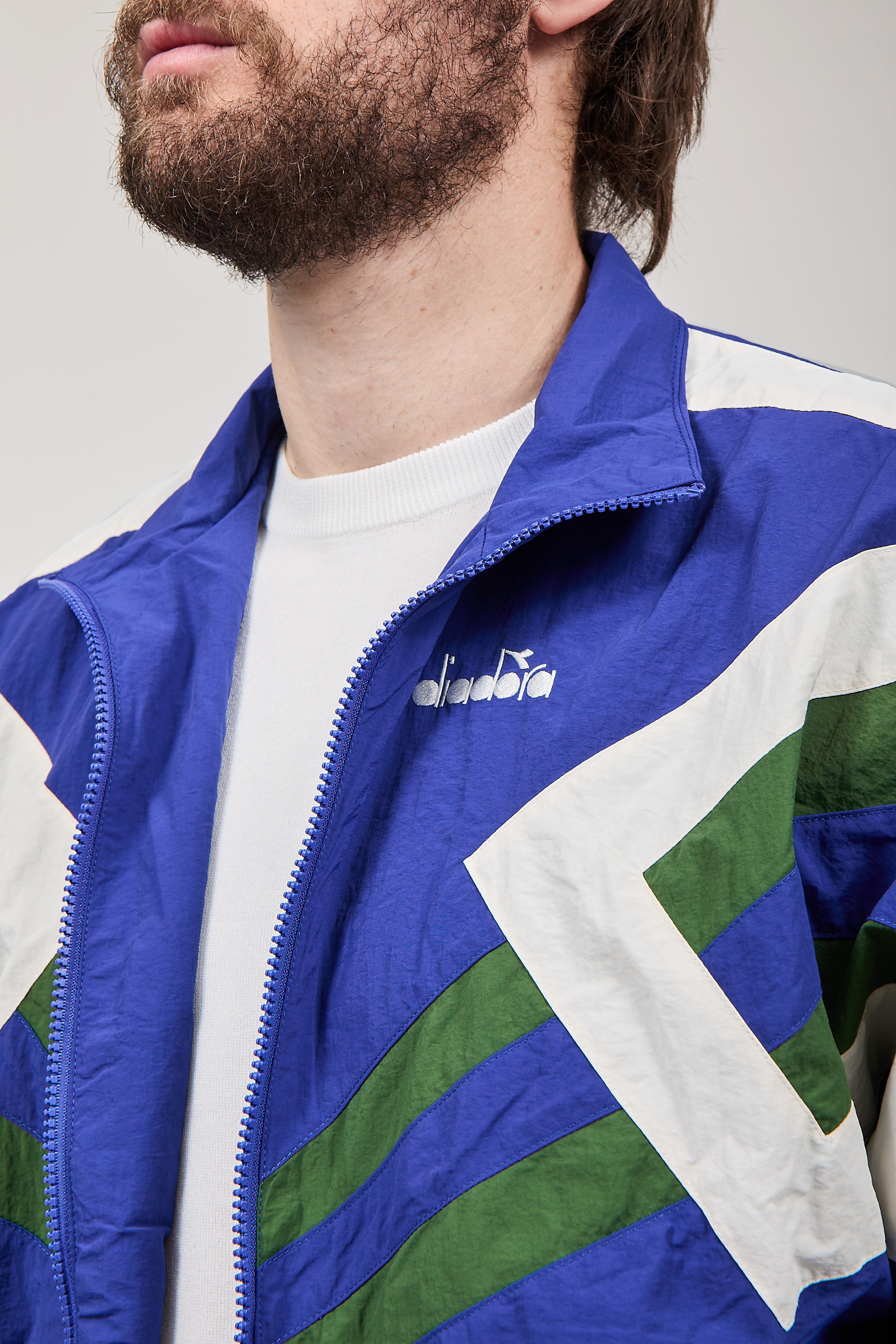 Track Jacket Diadora legacy Blu