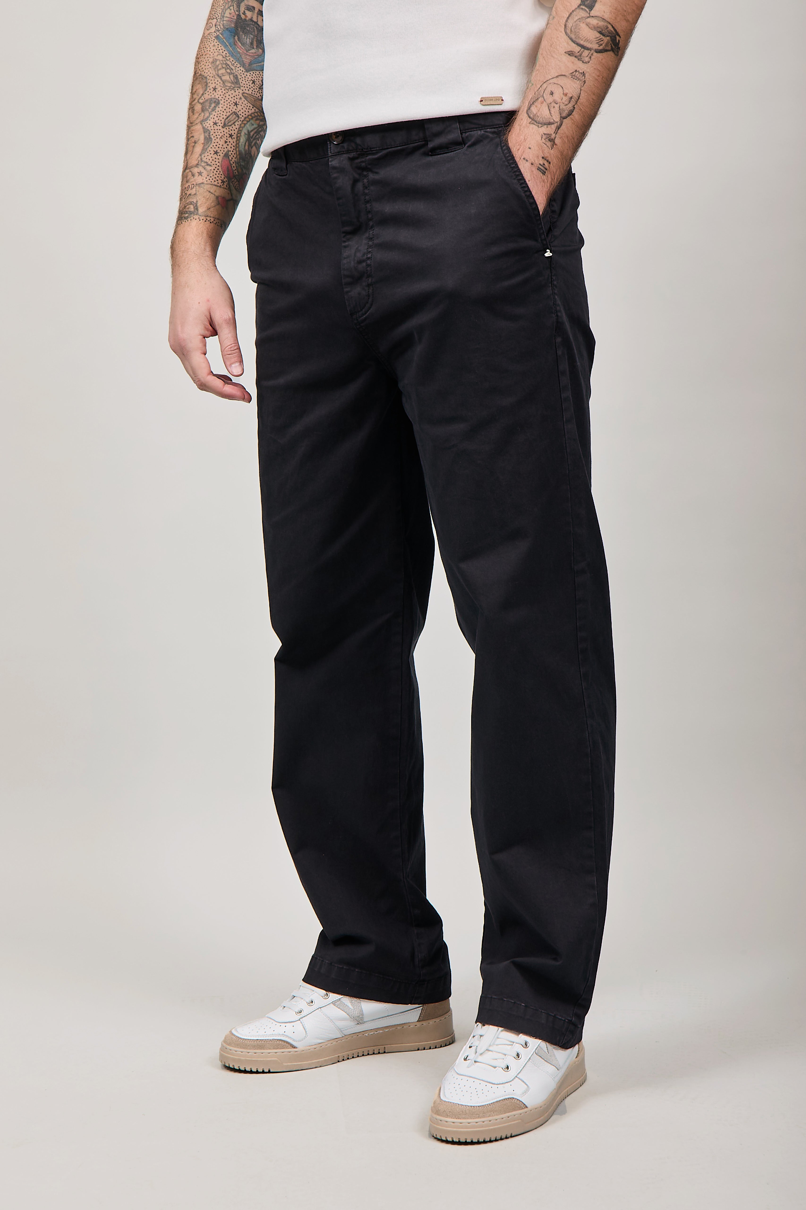 Pantalone Berna Nero 2612