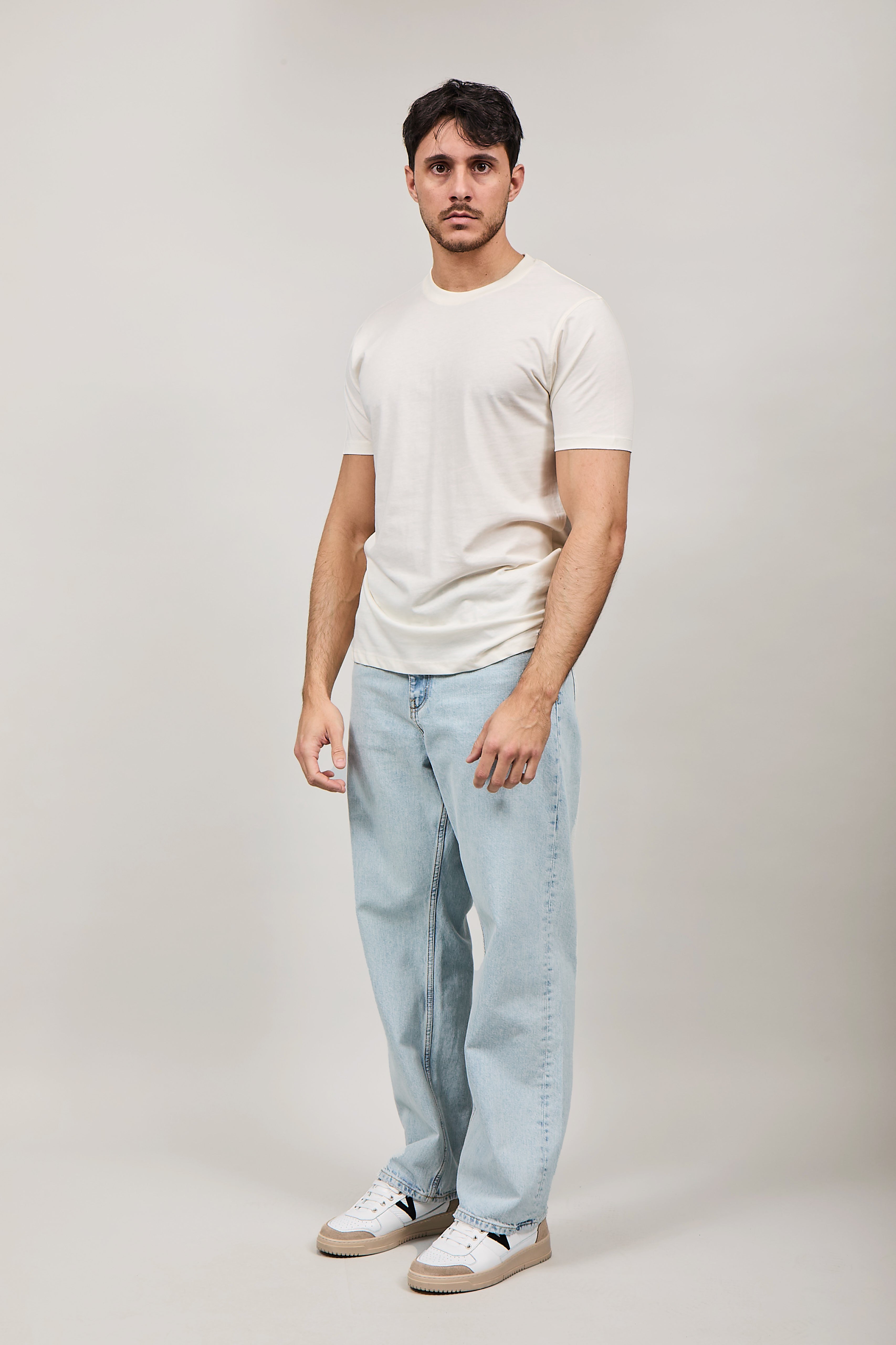 T-shirt Over-d T03 Panna