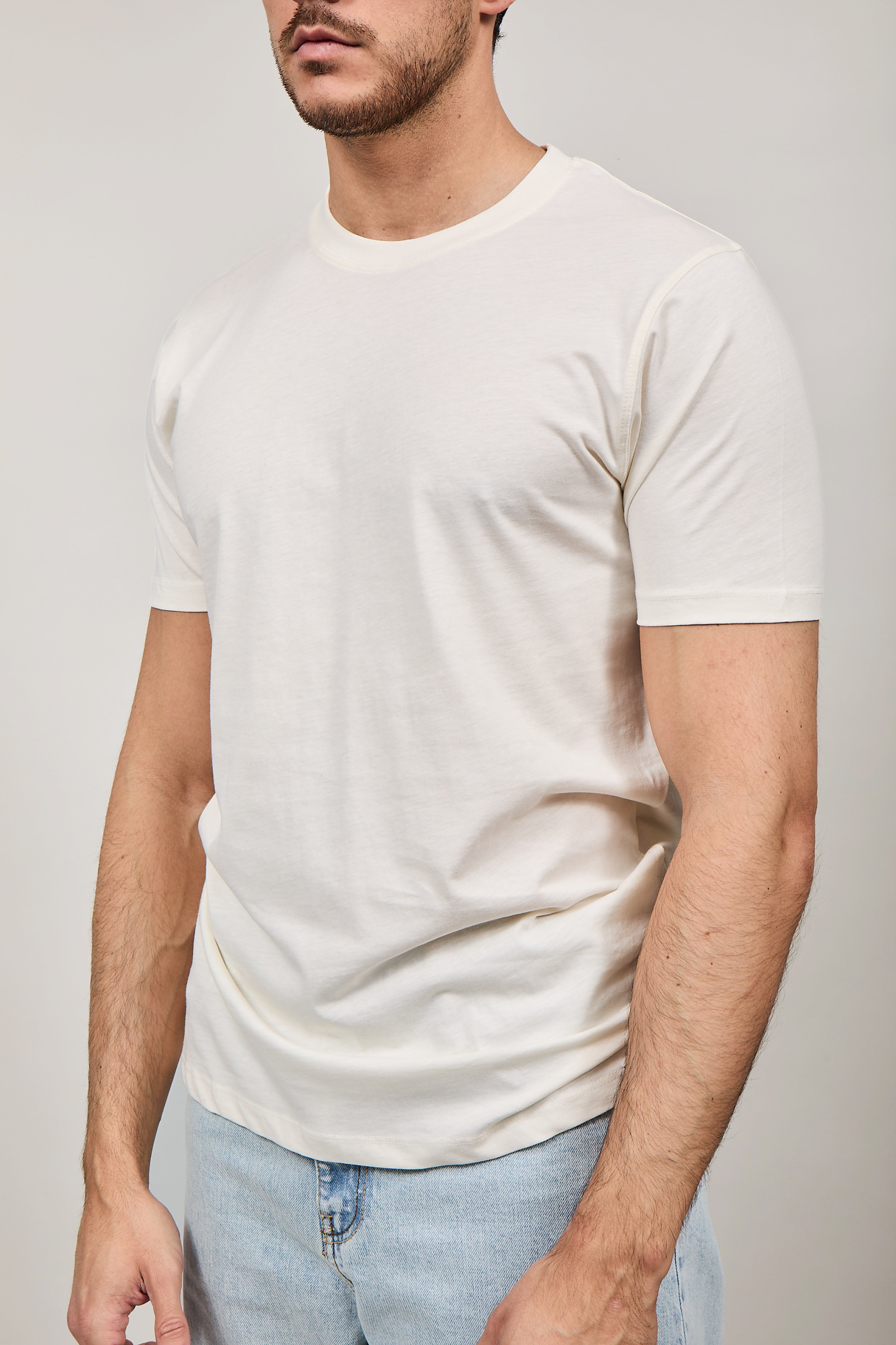 T-shirt Over-d T03 Panna